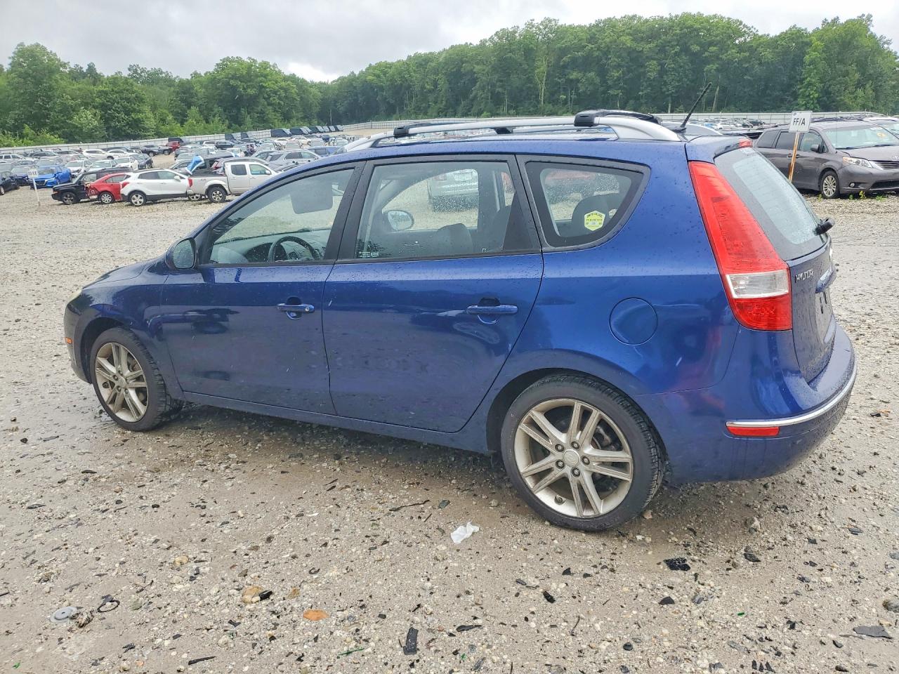 2011 Hyundai Elantra Touring Se Blue vin: KMHDC8AE1BU108717