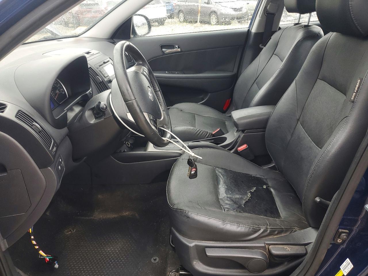 2011 Hyundai Elantra Touring Se Blue vin: KMHDC8AE1BU108717