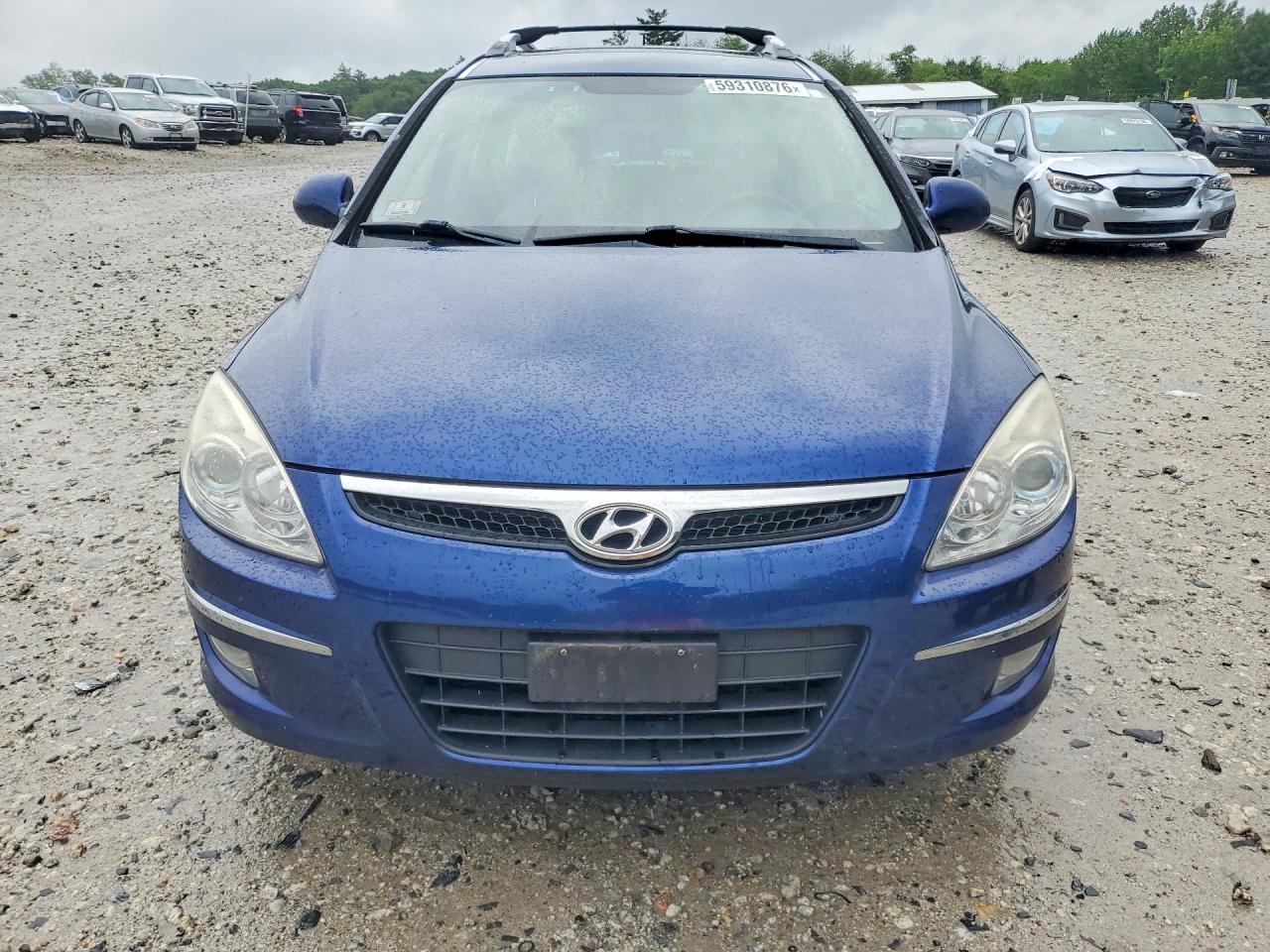 2011 Hyundai Elantra Touring Se Blue vin: KMHDC8AE1BU108717