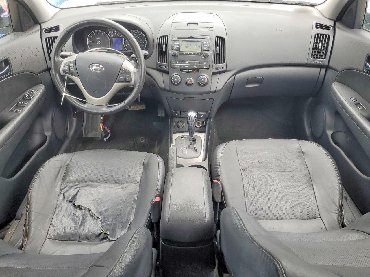 2011 Hyundai Elantra Touring Se Blue vin: KMHDC8AE1BU108717