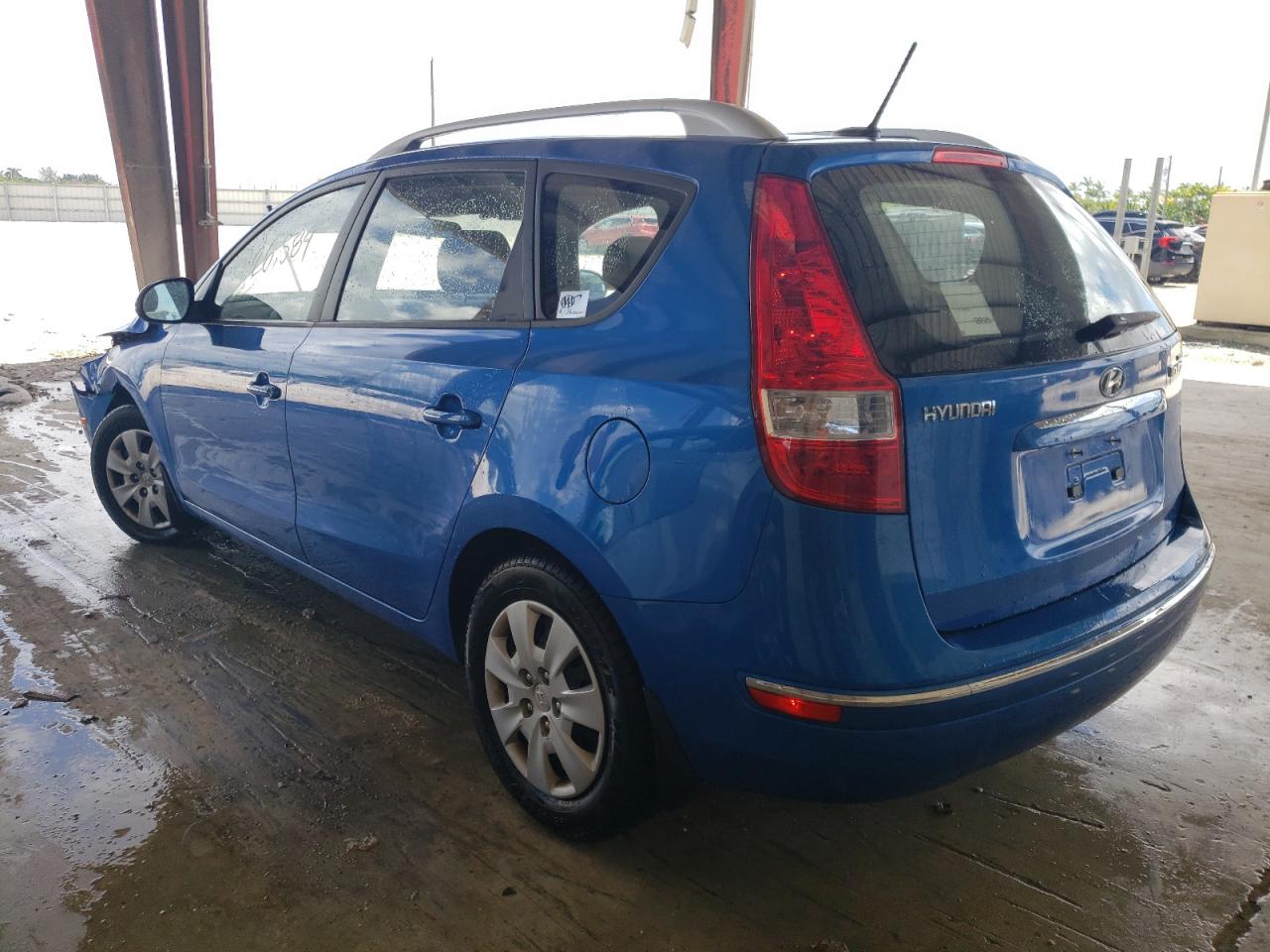 2011 Hyundai Elantra Touring Gls Blue vin: KMHDC8AE1BU126263