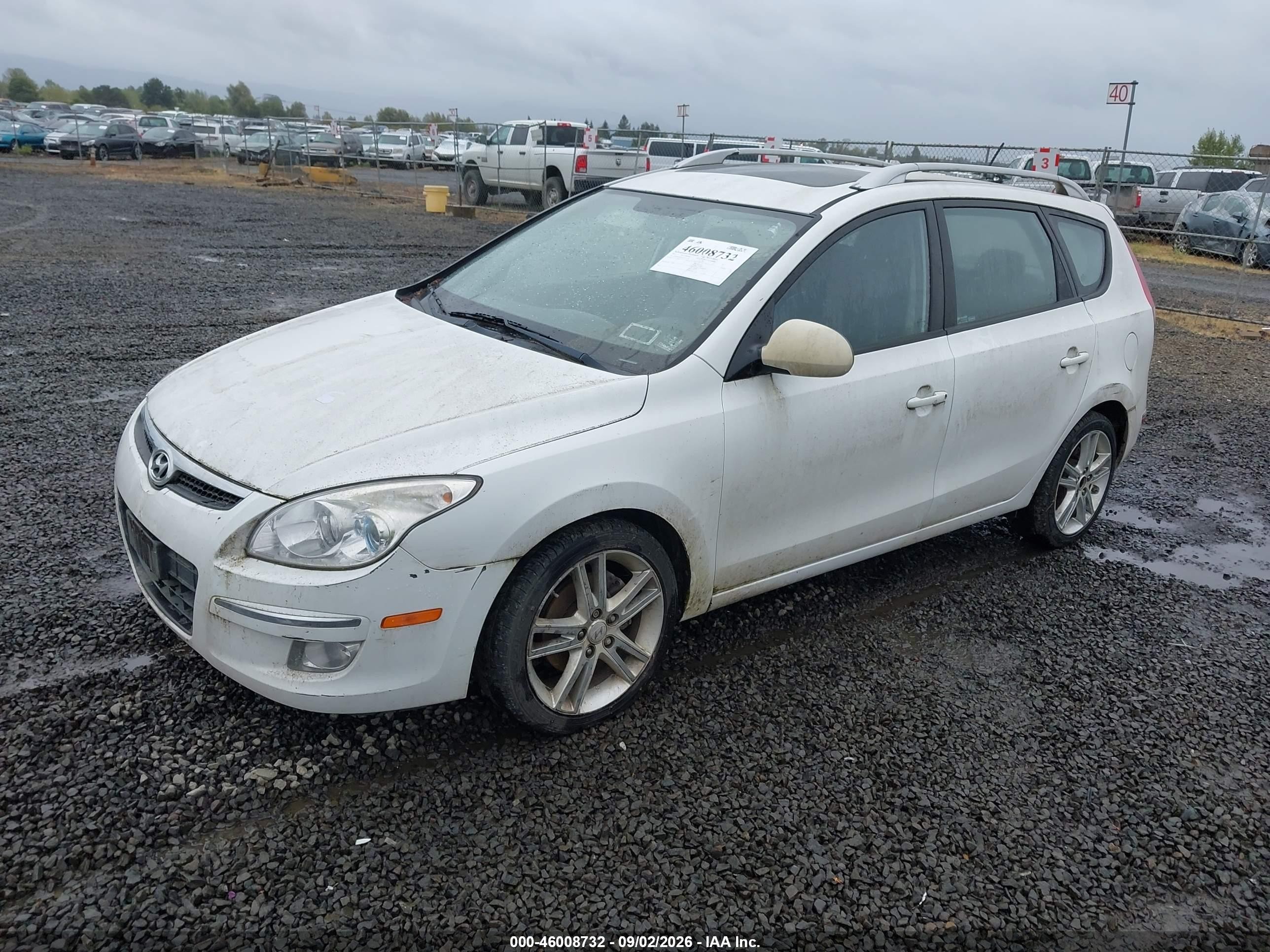 2012 Hyundai Elantra Touring Se White vin: KMHDC8AE1CU131772