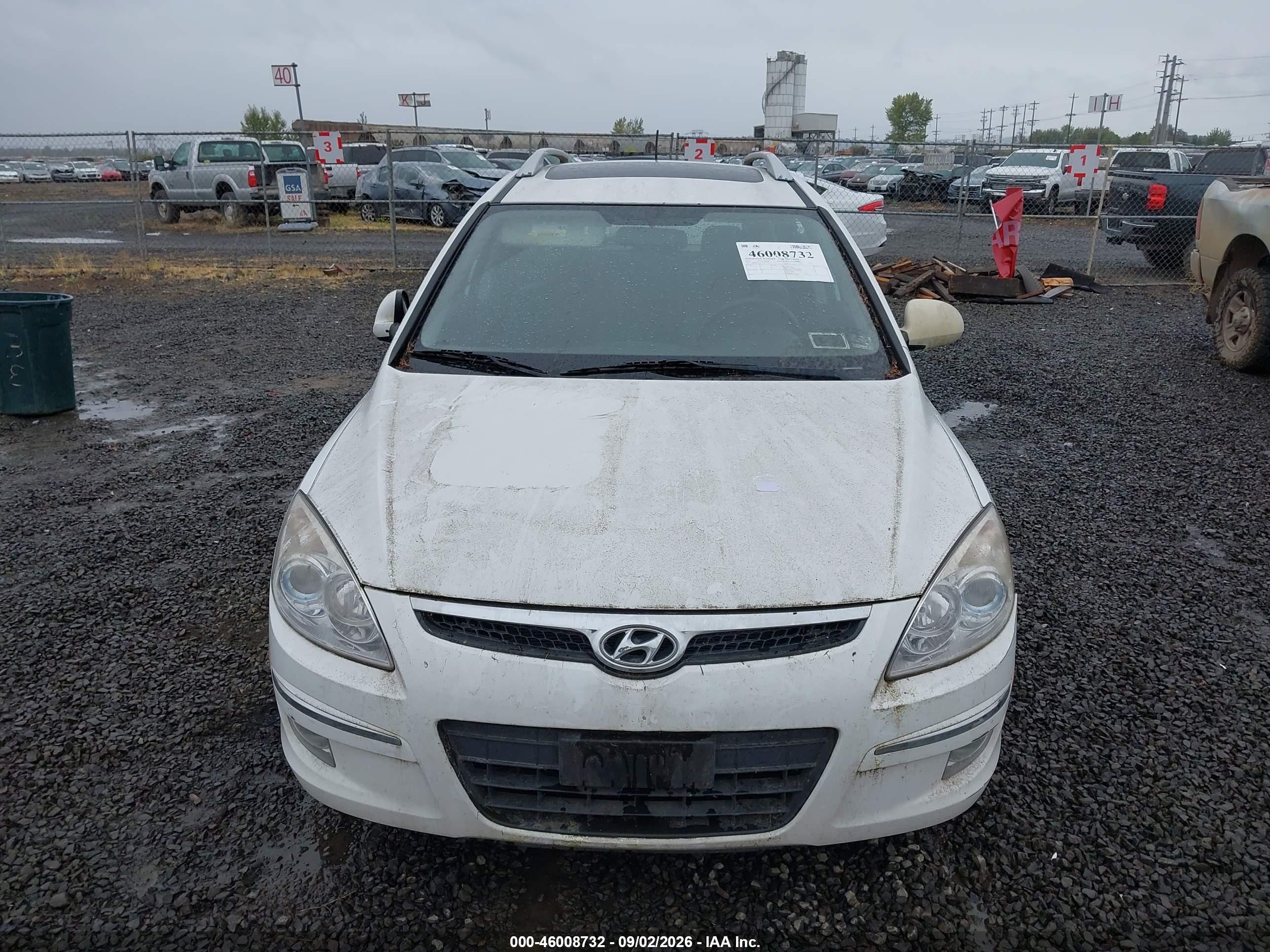 2012 Hyundai Elantra Touring Se White vin: KMHDC8AE1CU131772