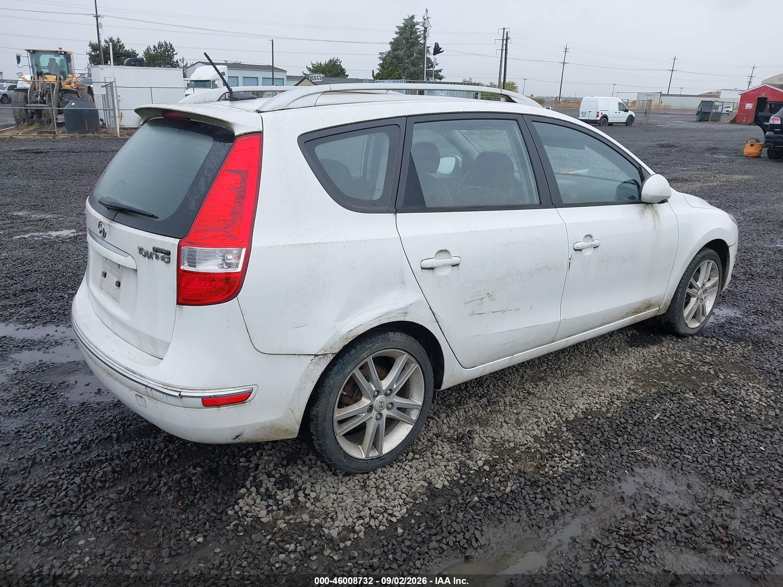 2012 Hyundai Elantra Touring Se White vin: KMHDC8AE1CU131772