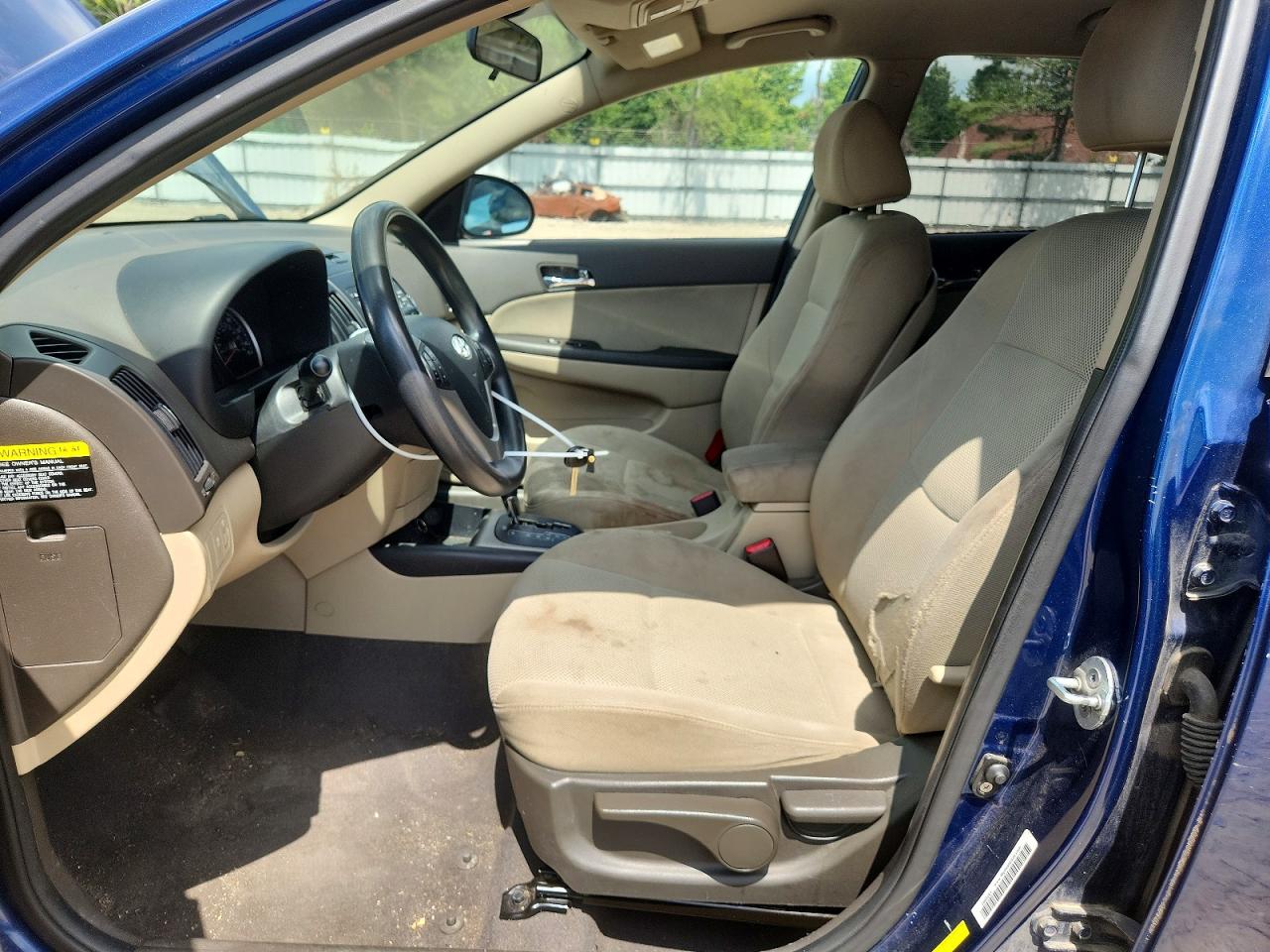 2012 Hyundai Elantra Touring Gls Blue vin: KMHDC8AE1CU136518