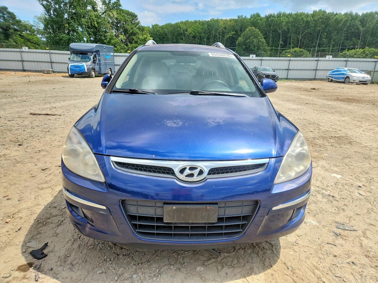 2012 Hyundai Elantra Touring Gls Blue vin: KMHDC8AE1CU136518