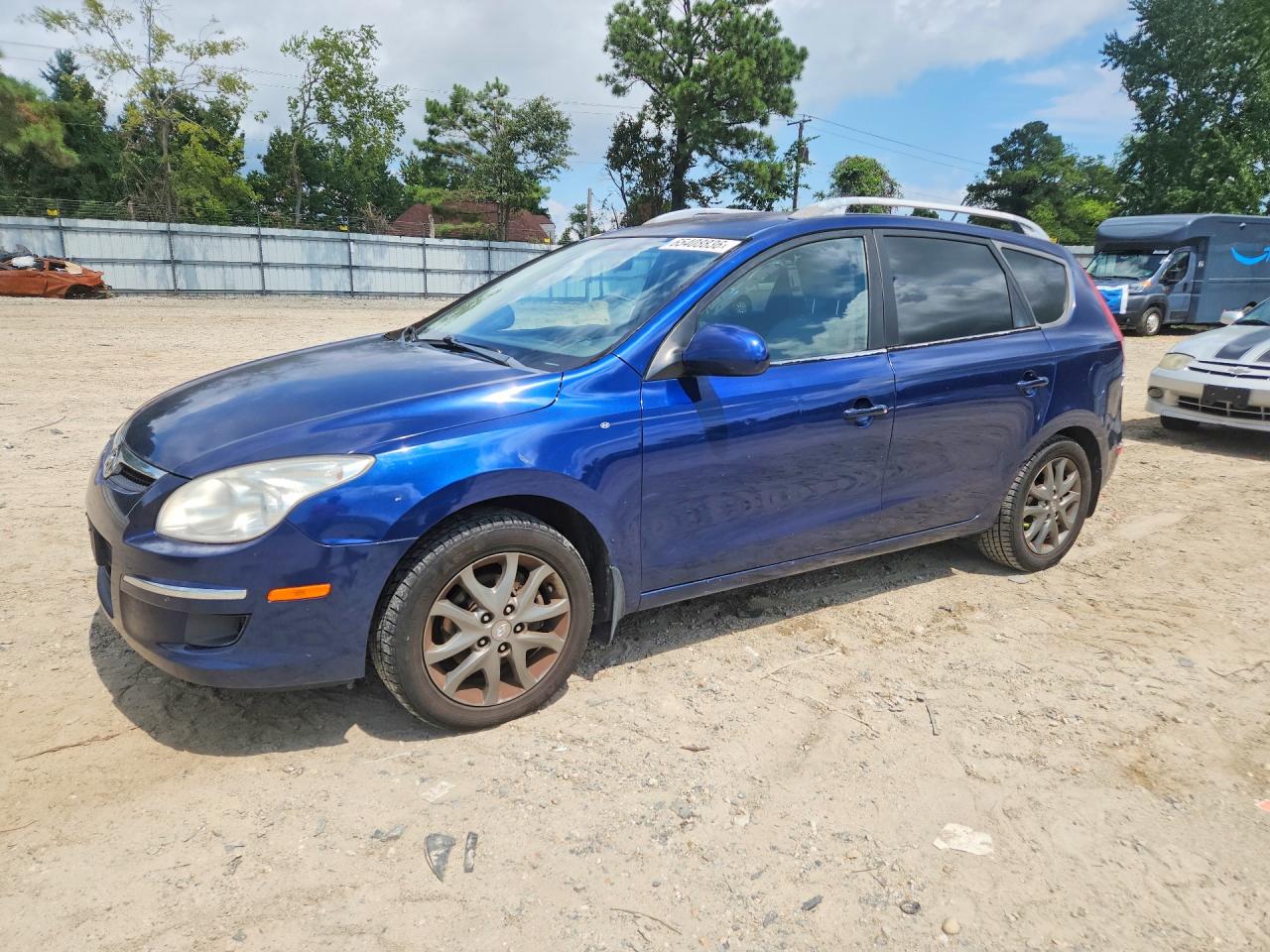 2012 Hyundai Elantra Touring Gls Blue vin: KMHDC8AE1CU136518