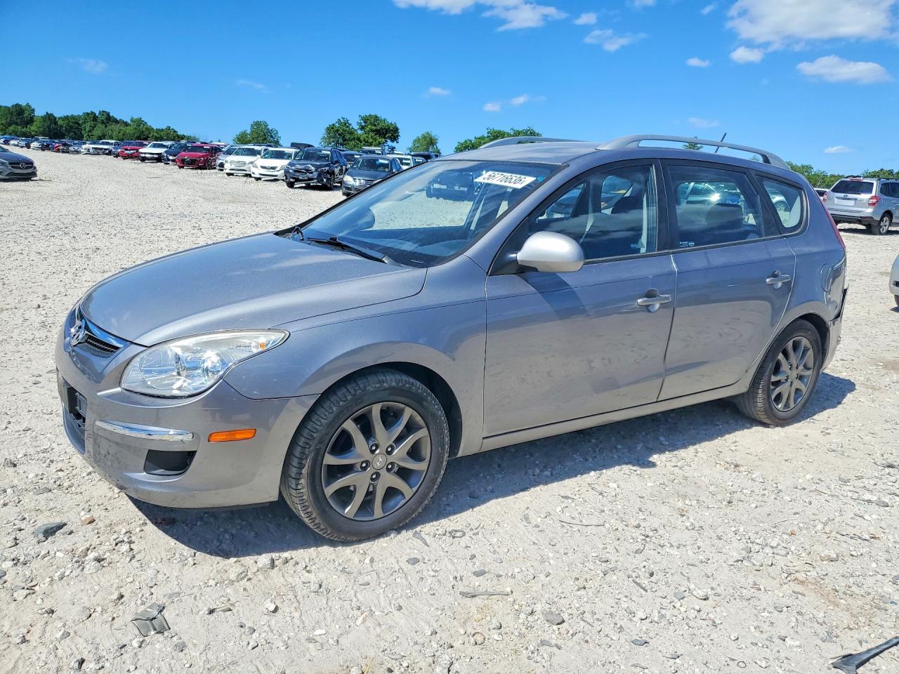 2012 Hyundai Elantra Touring Gls Серый vin: KMHDC8AE1CU155716