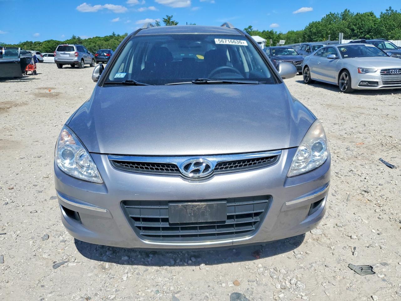 2012 Hyundai Elantra Touring Gls Серый vin: KMHDC8AE1CU155716
