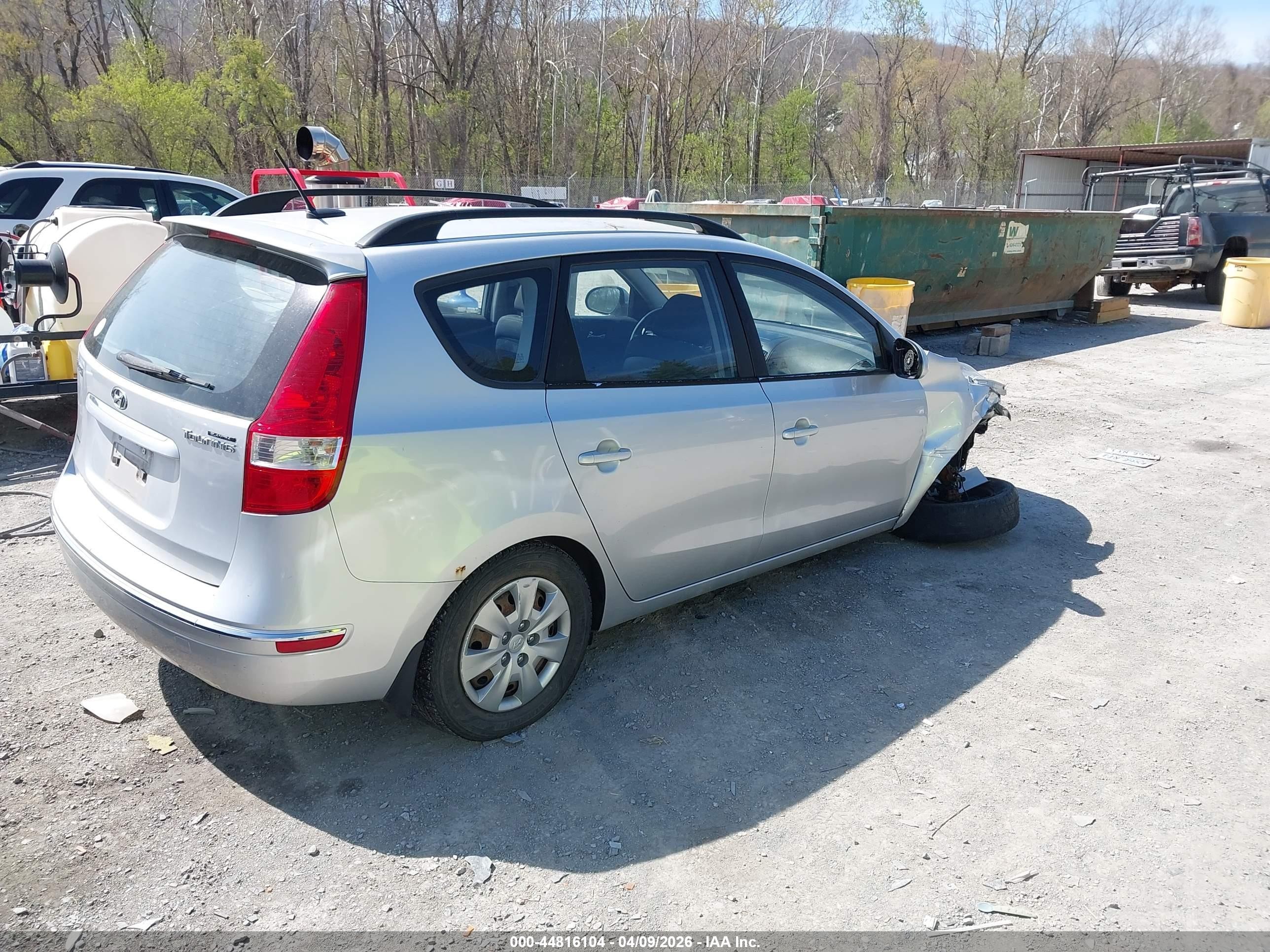 2010 Hyundai Elantra Touring Gls Серебряный vin: KMHDC8AE2AU076293