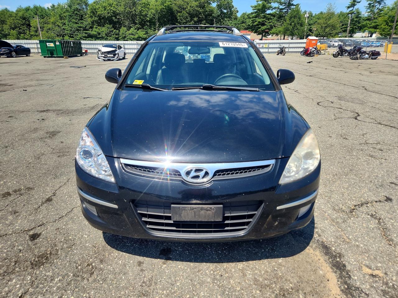 2012 Hyundai Elantra Touring Se Black vin: KMHDC8AE2CU130629