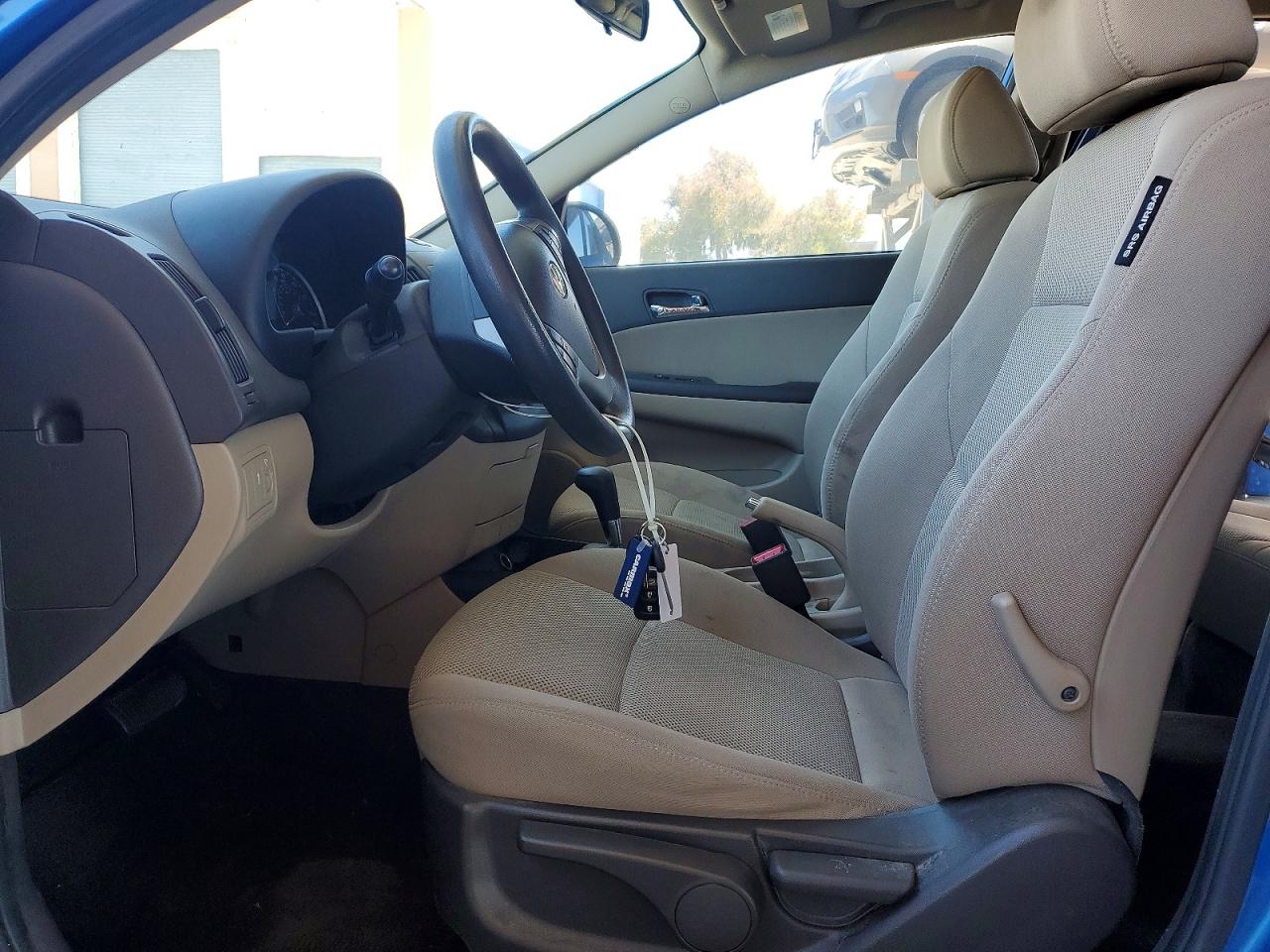 2012 Hyundai Elantra Touring Gls Blue vin: KMHDC8AE2CU132042