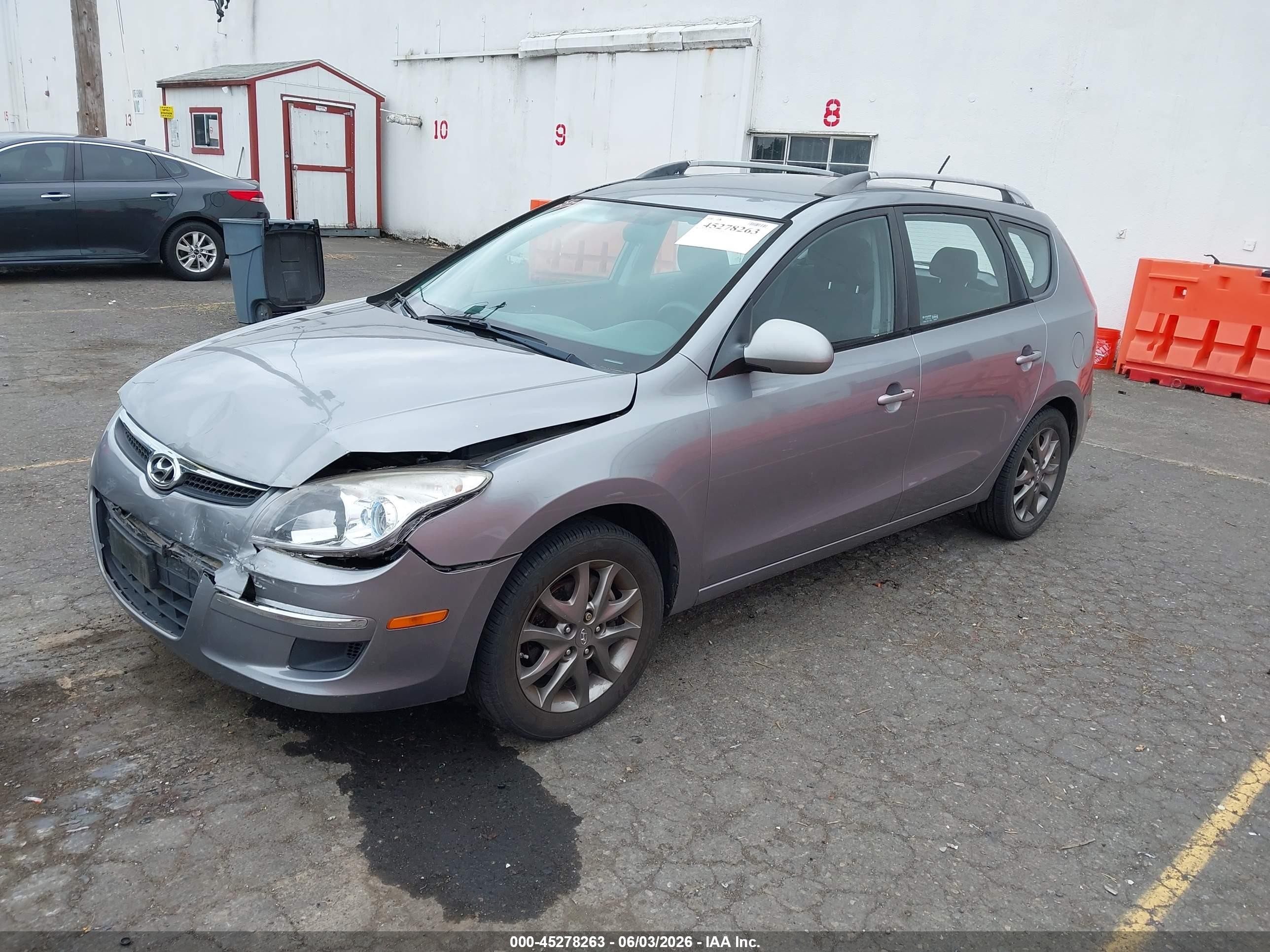 2012 Hyundai Elantra Touring Gls Silver vin: KMHDC8AE2CU155658
