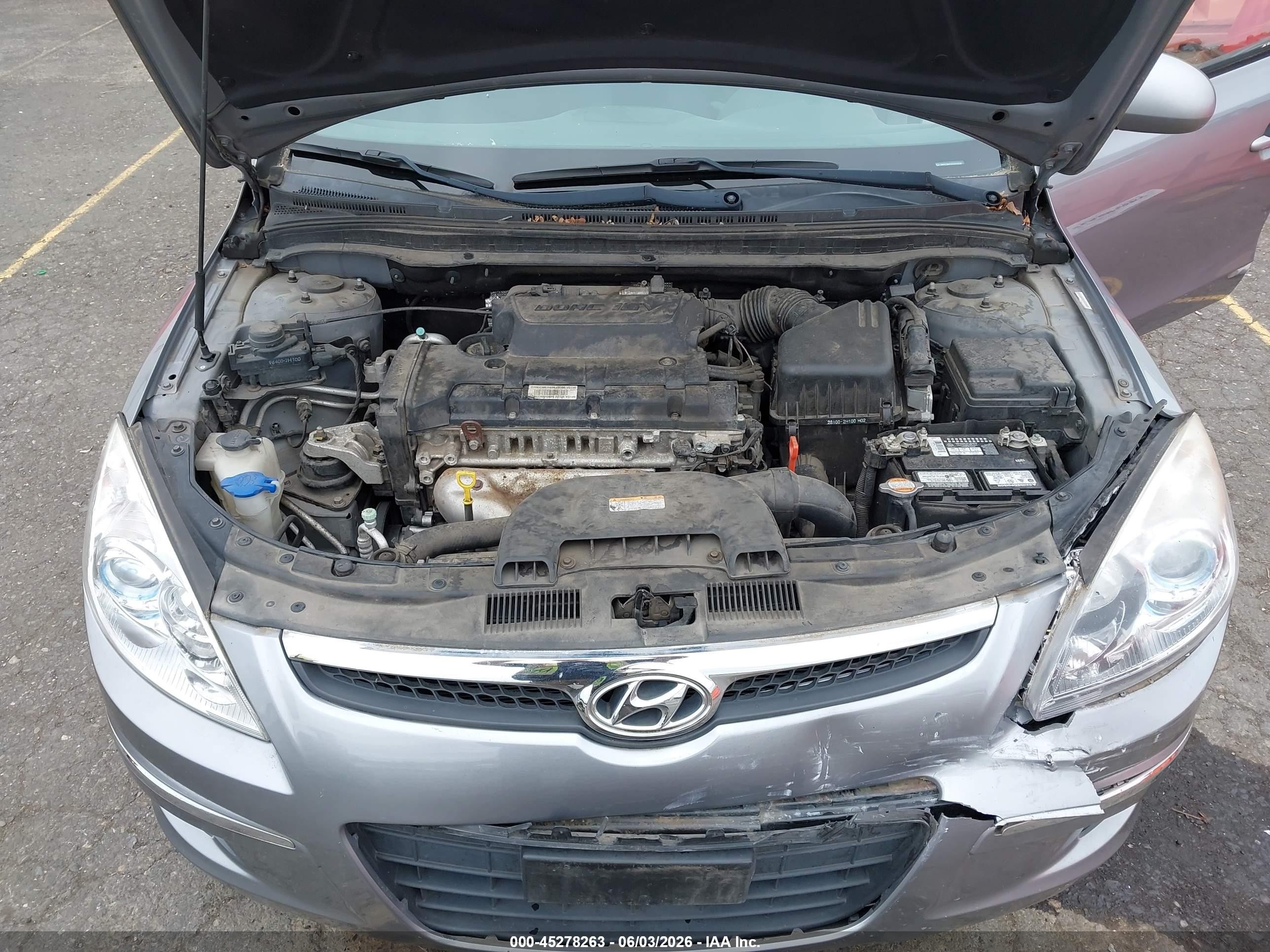 2012 Hyundai Elantra Touring Gls Silver vin: KMHDC8AE2CU155658