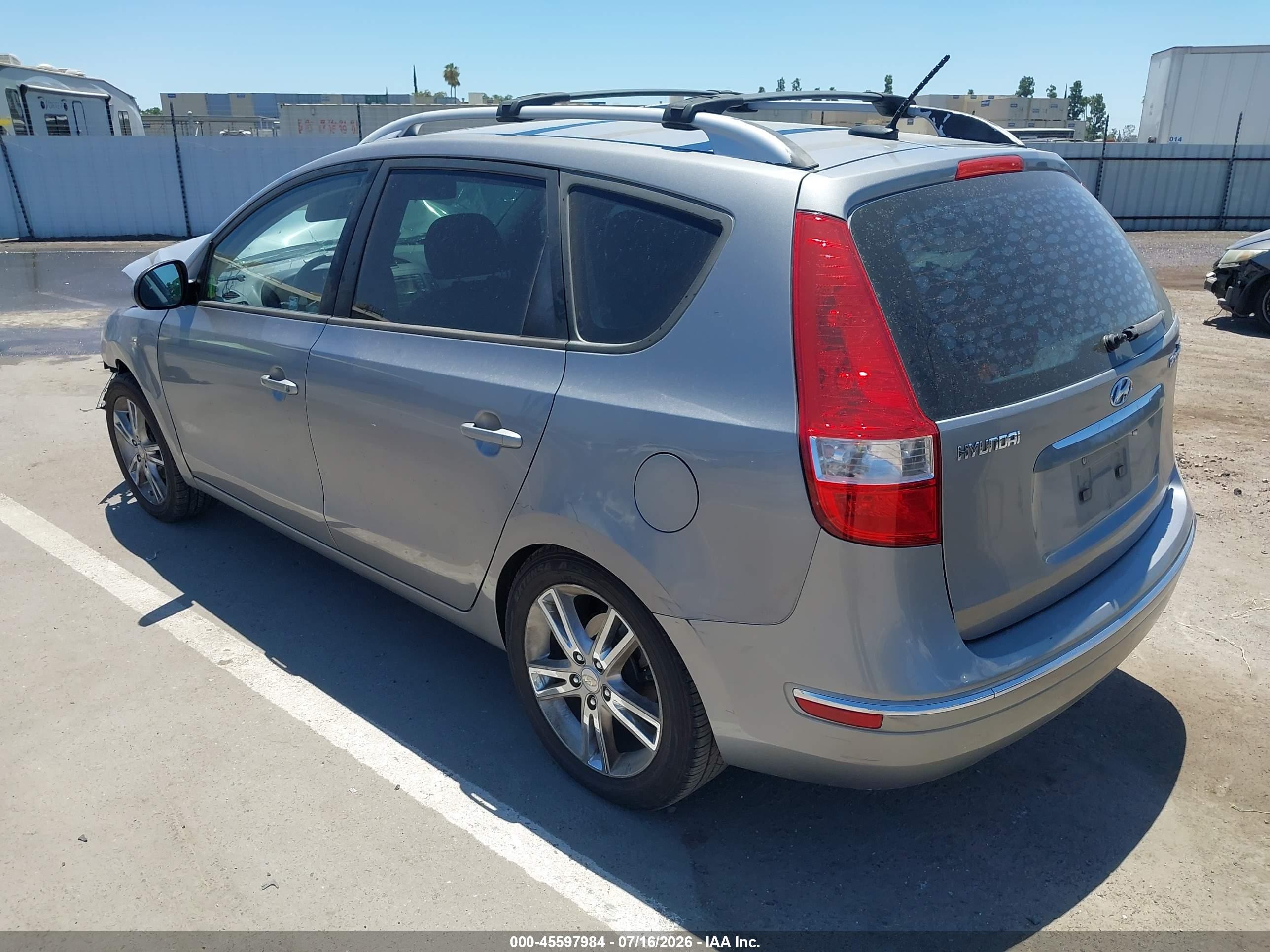 2012 Hyundai Elantra Touring Se Gray vin: KMHDC8AE2CU155689