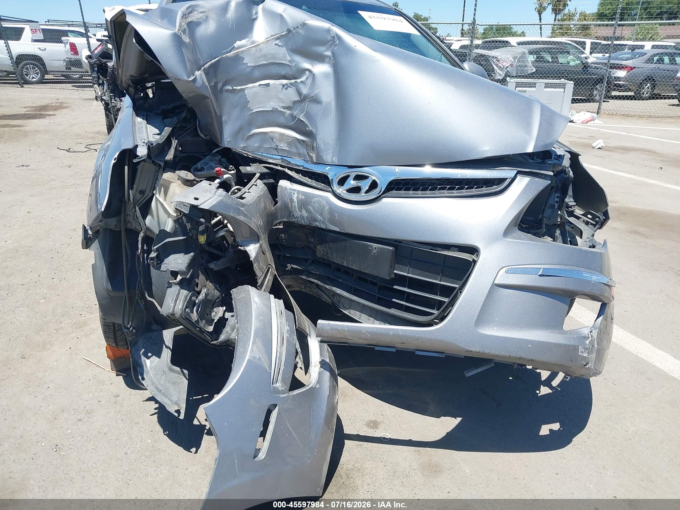 2012 Hyundai Elantra Touring Se Gray vin: KMHDC8AE2CU155689