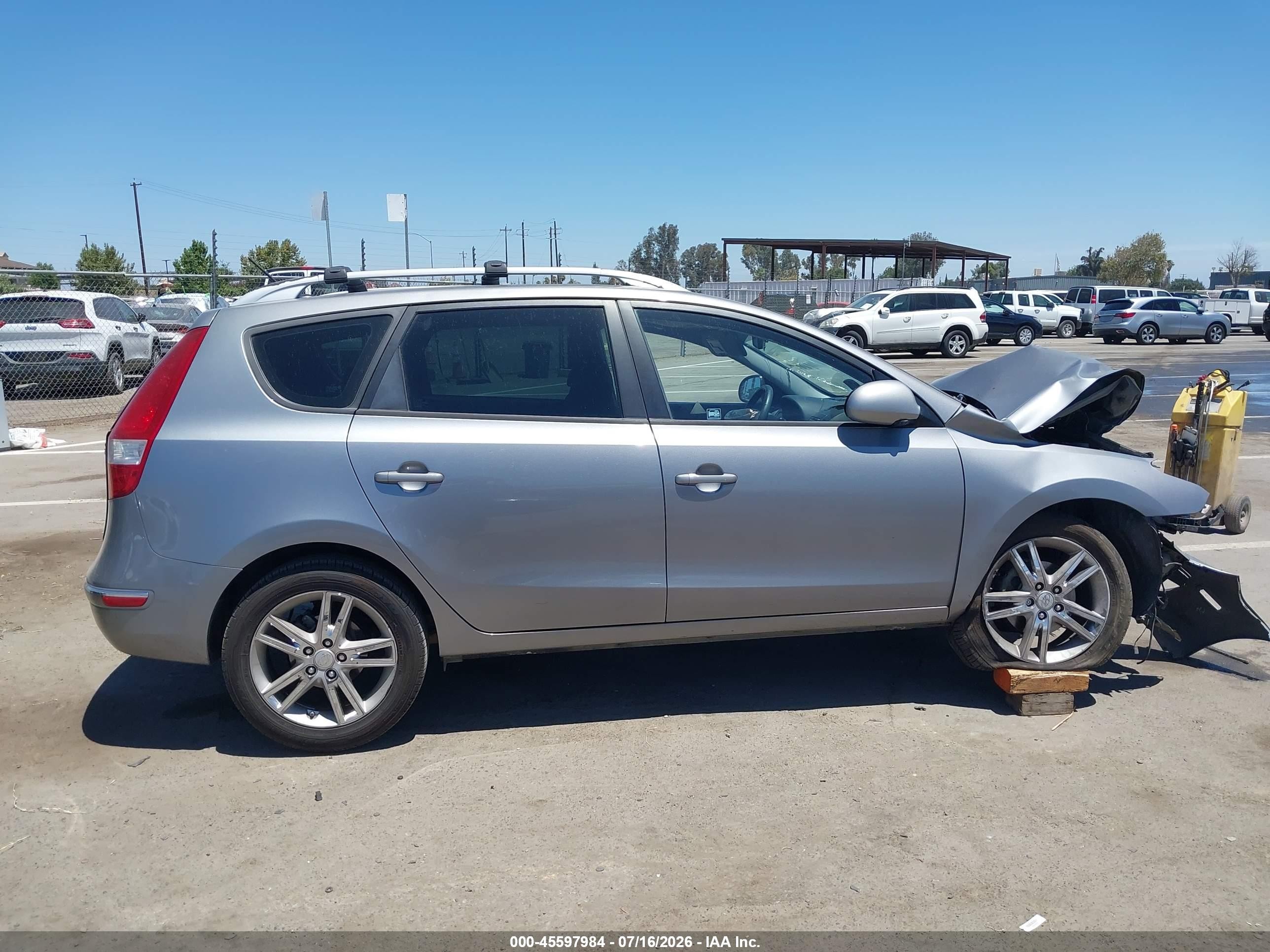2012 Hyundai Elantra Touring Se Gray vin: KMHDC8AE2CU155689