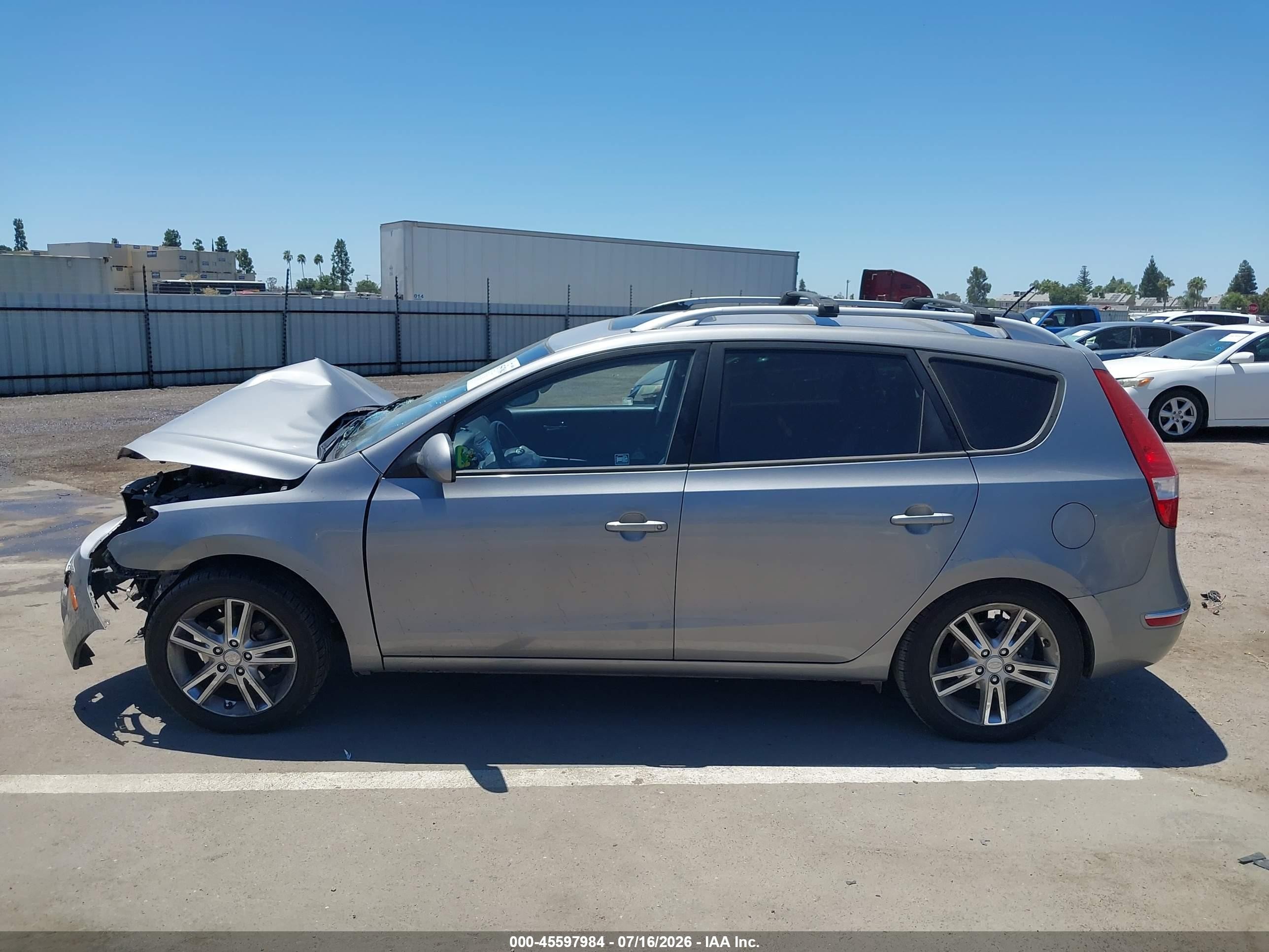 2012 Hyundai Elantra Touring Se Gray vin: KMHDC8AE2CU155689