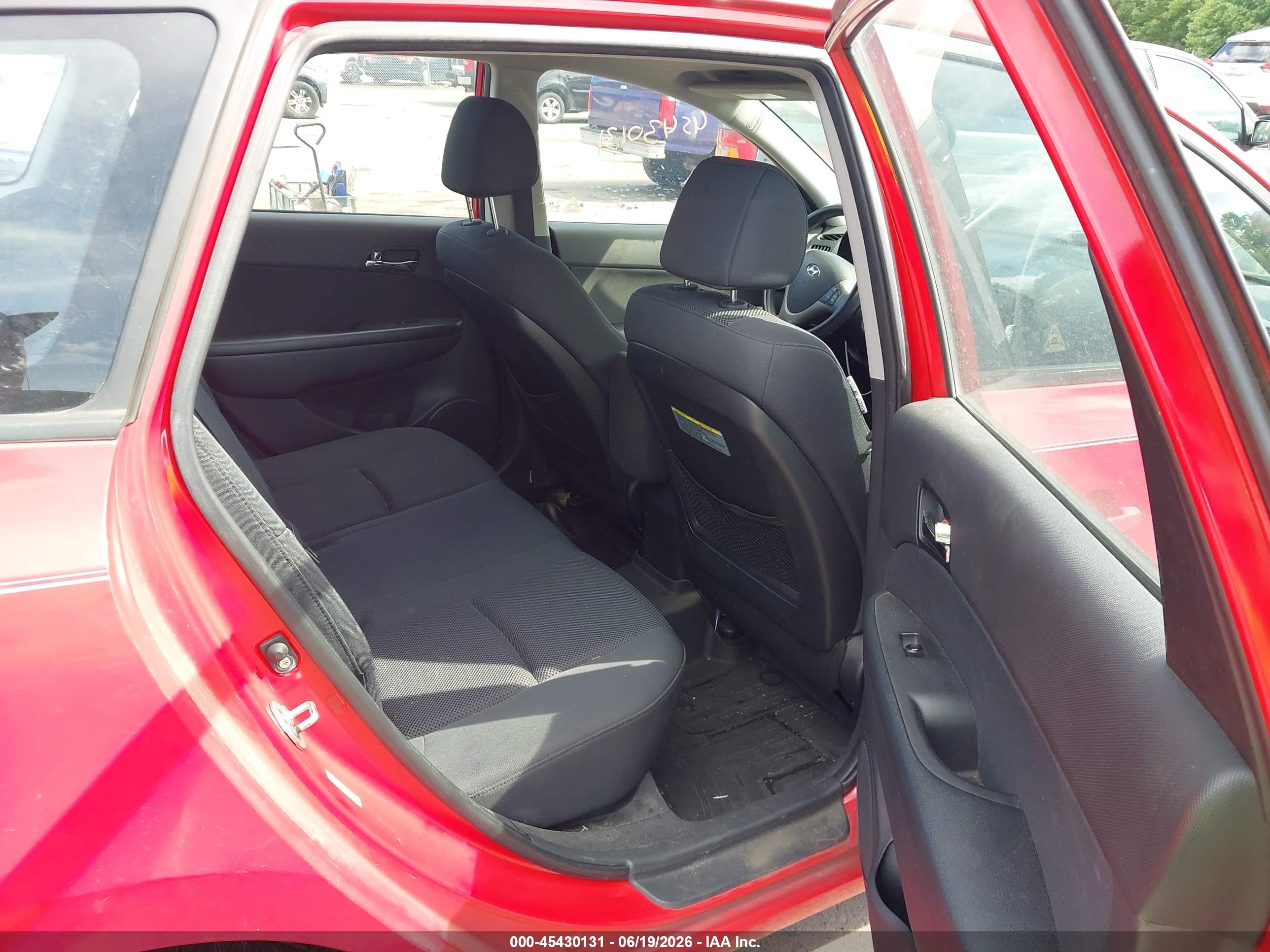 2010 Hyundai Elantra Touring Gls Красный vin: KMHDC8AE3AU058062