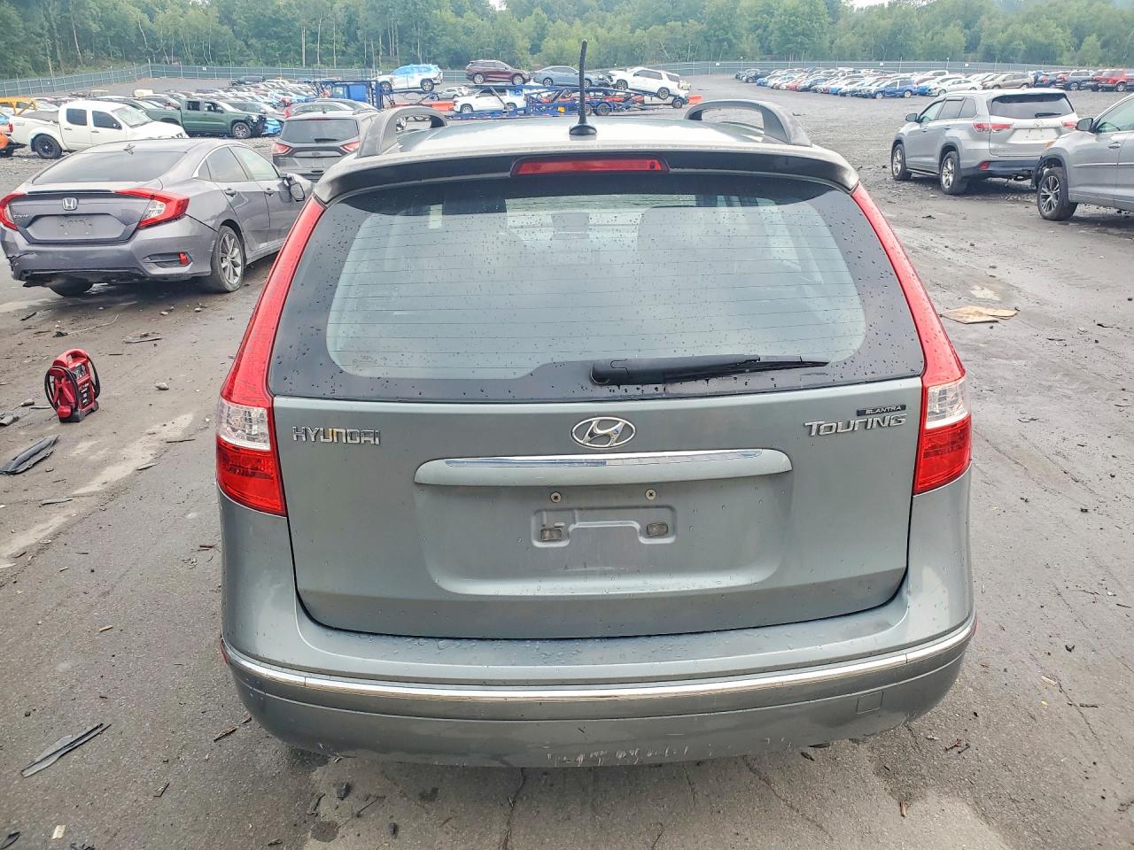 2010 Hyundai Elantra Touring Gls Green vin: KMHDC8AE3AU074777