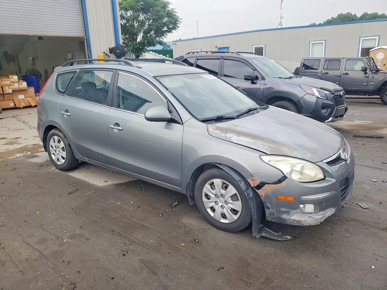 2010 Hyundai Elantra Touring Gls Green vin: KMHDC8AE3AU074777