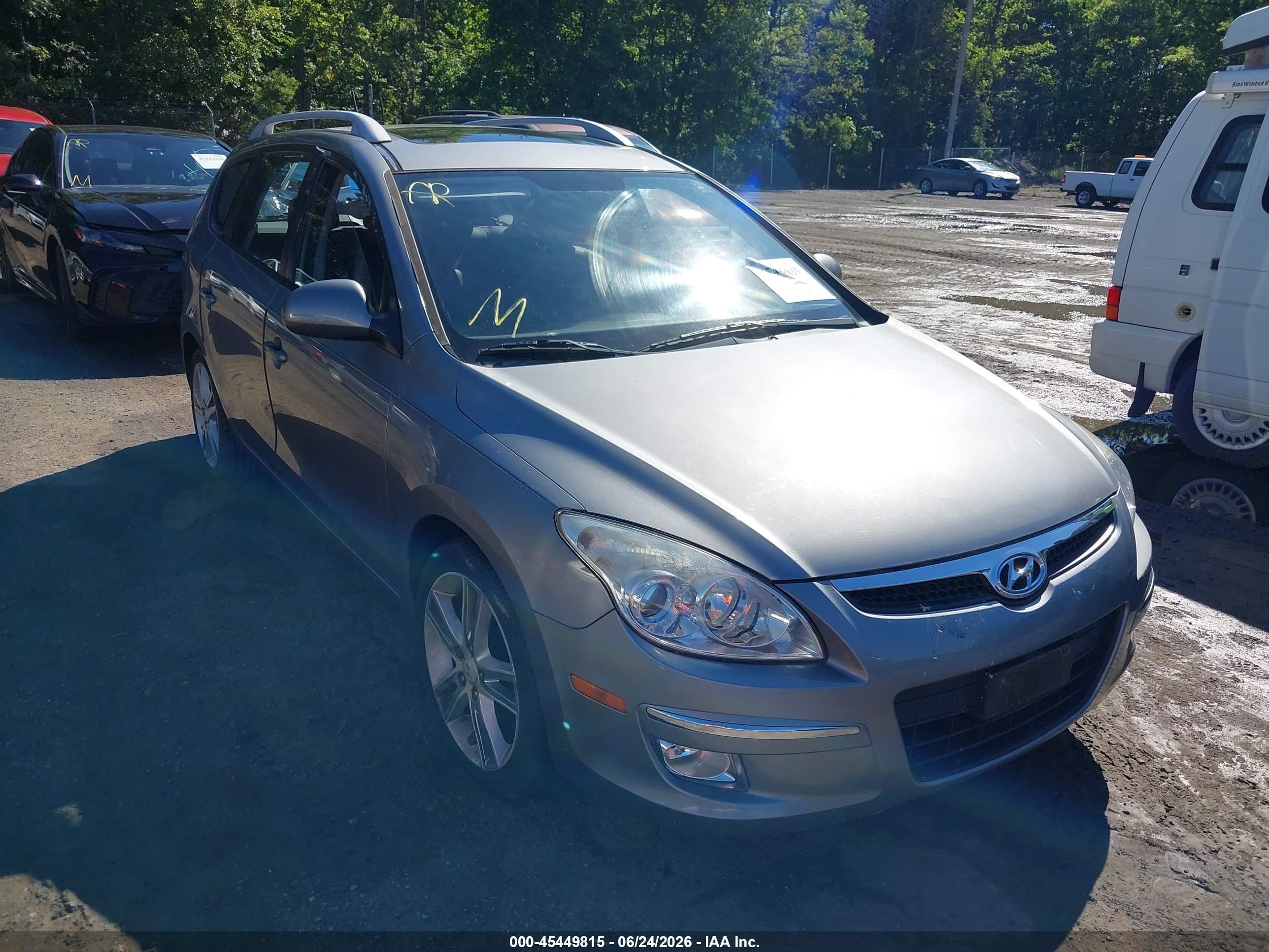 2011 Hyundai Elantra Touring Se Gray vin: KMHDC8AE3BU104944