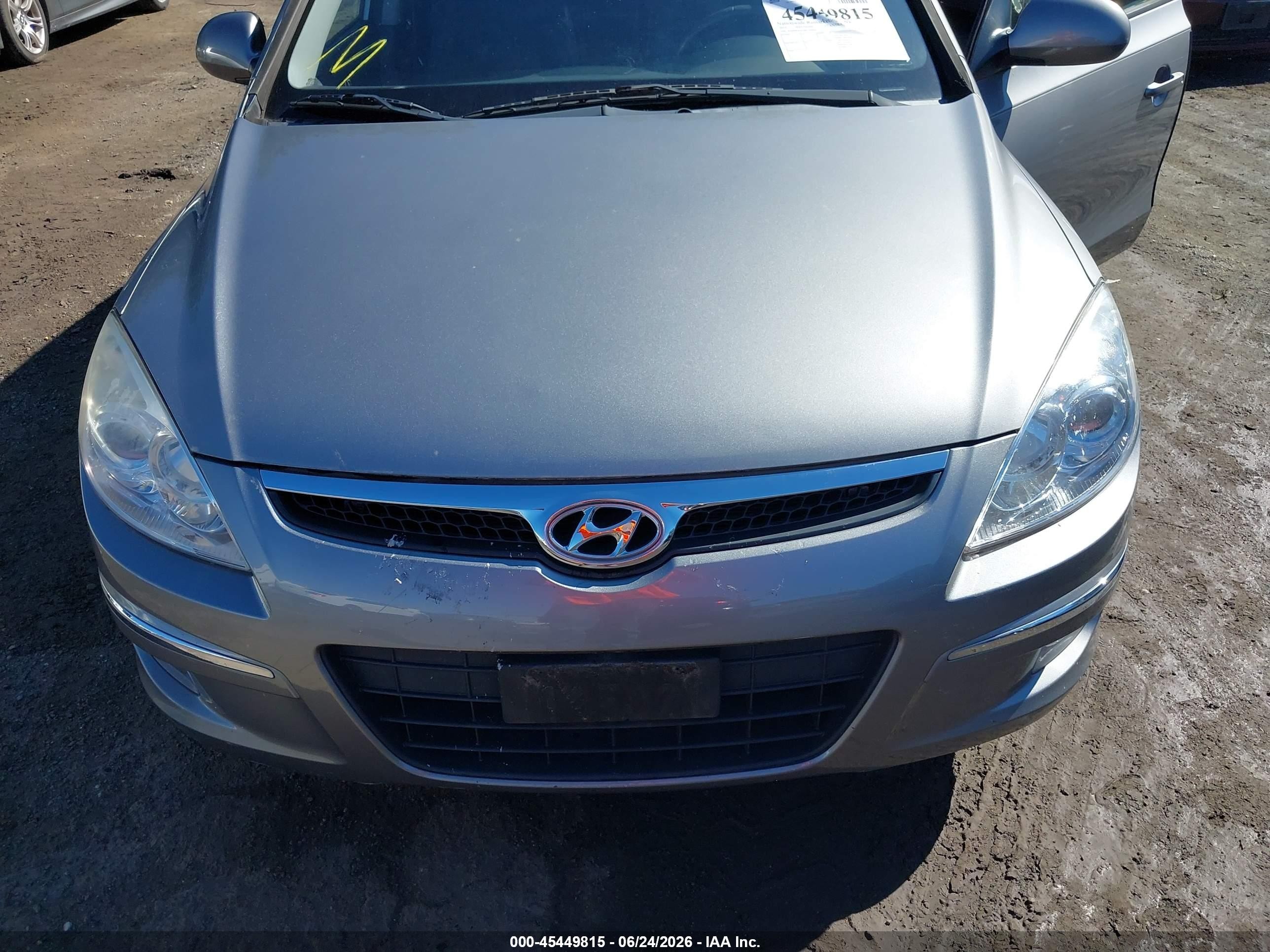 2011 Hyundai Elantra Touring Se Gray vin: KMHDC8AE3BU104944