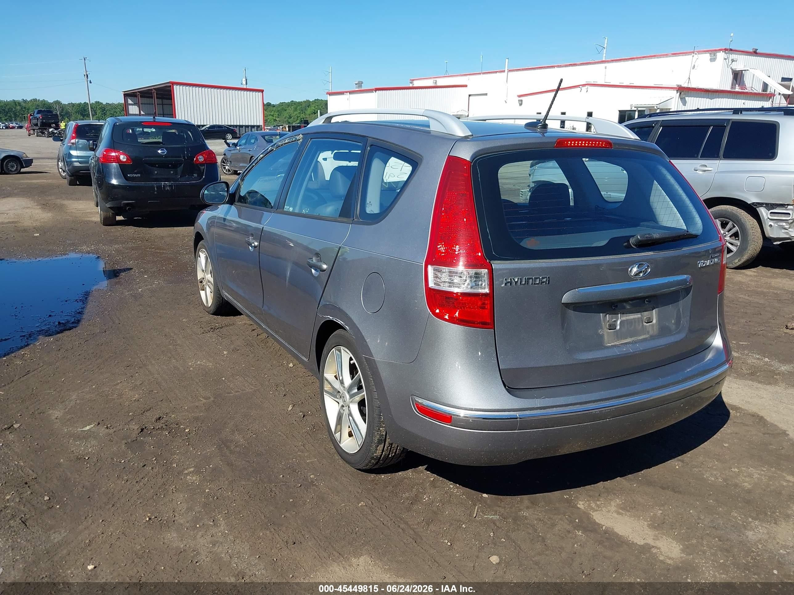 2011 Hyundai Elantra Touring Se Gray vin: KMHDC8AE3BU104944