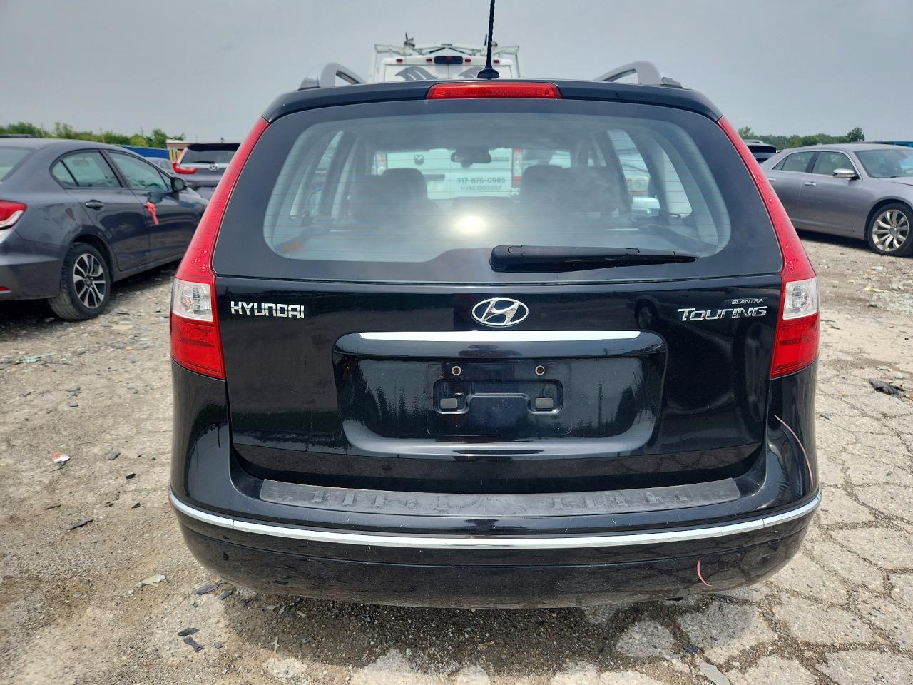 2012 Hyundai Elantra Touring Se Black vin: KMHDC8AE3CU127822