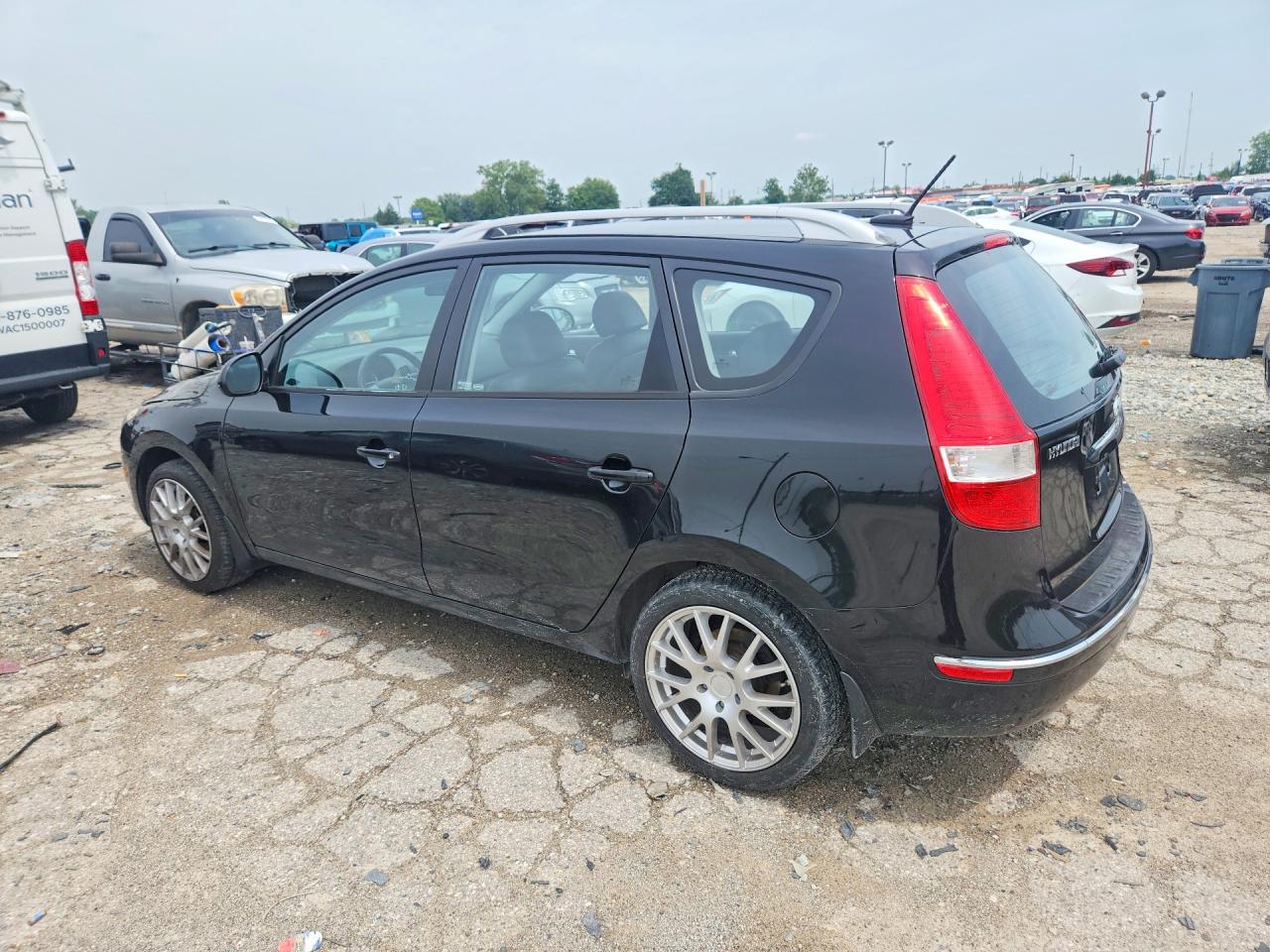 2012 Hyundai Elantra Touring Se Black vin: KMHDC8AE3CU127822