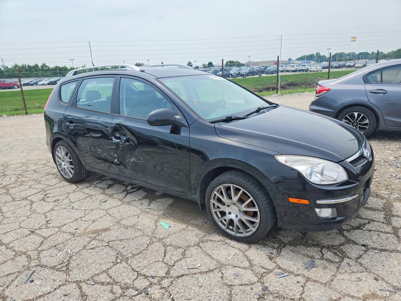 2012 Hyundai Elantra Touring Se Black vin: KMHDC8AE3CU127822