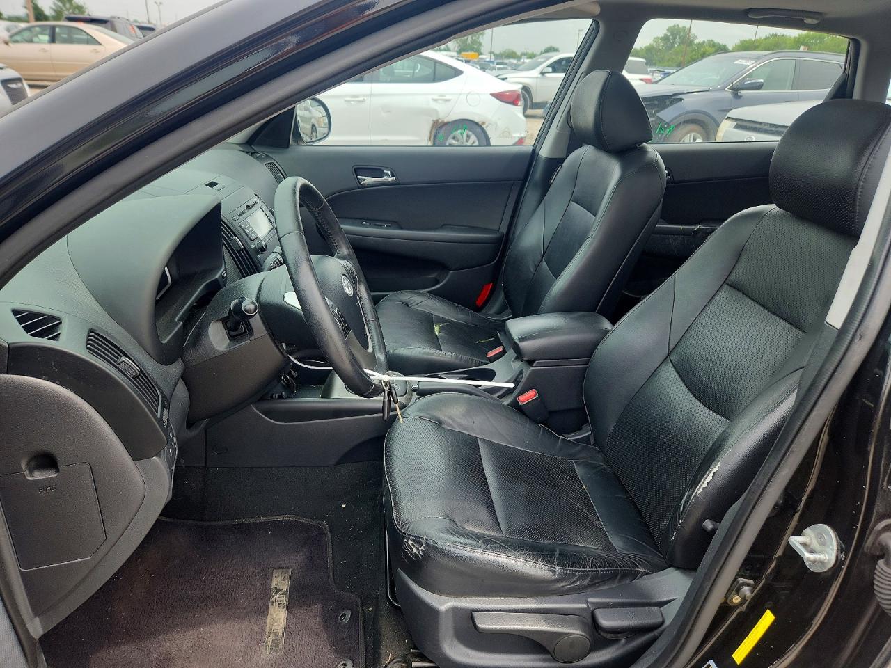 2012 Hyundai Elantra Touring Se Black vin: KMHDC8AE3CU127822