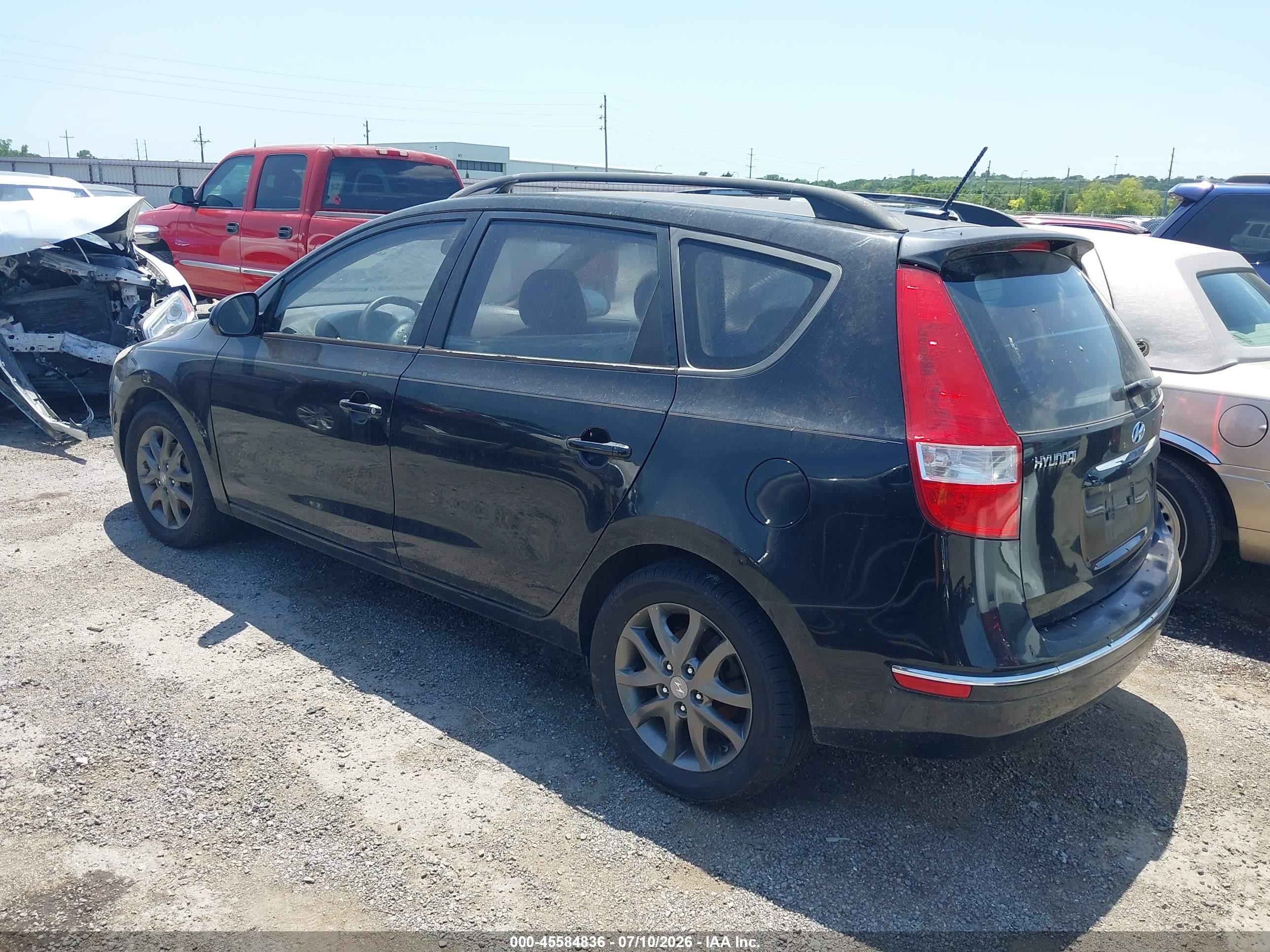 2012 Hyundai Elantra Touring Gls Черный vin: KMHDC8AE3CU139260