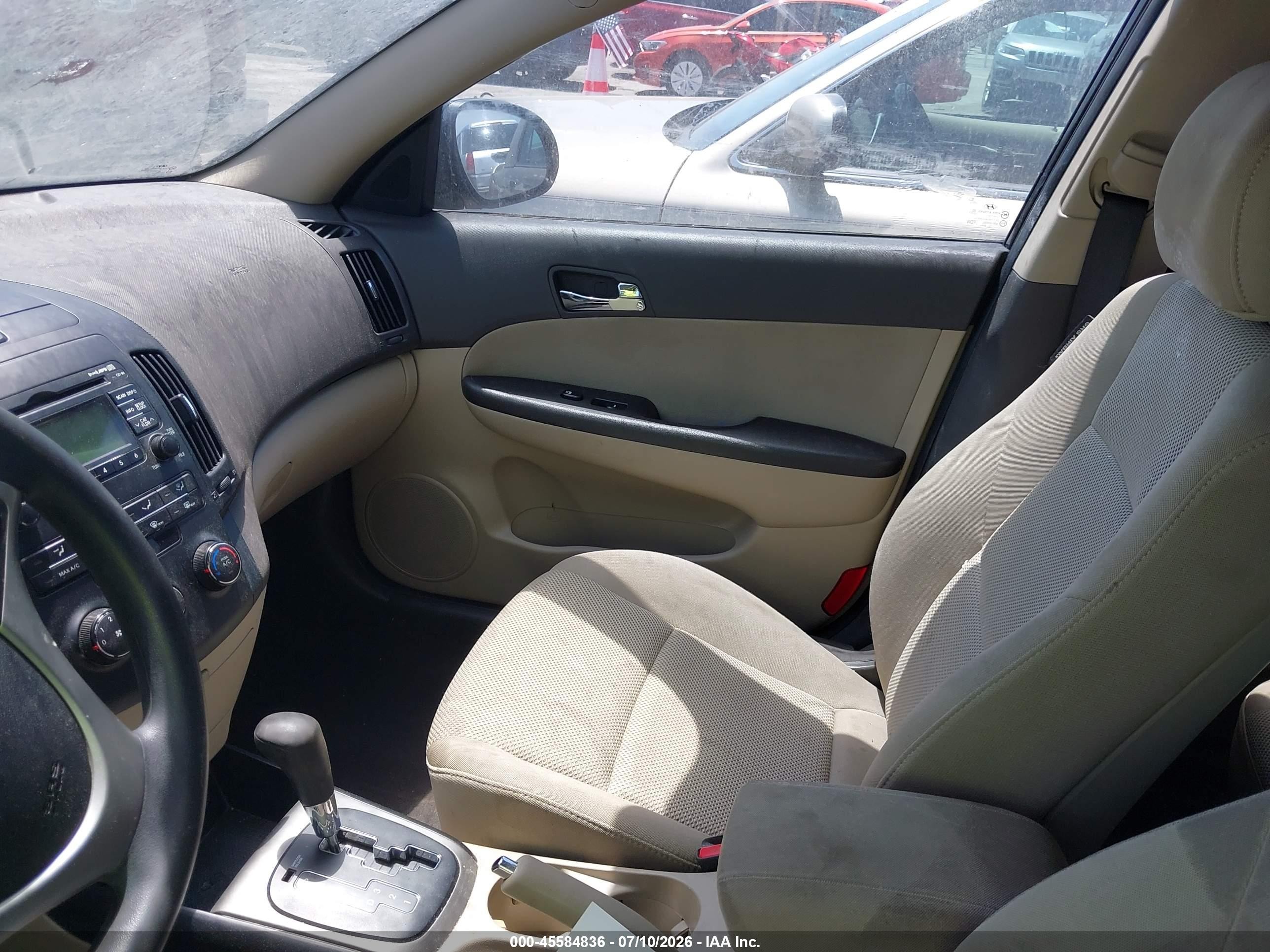 2012 Hyundai Elantra Touring Gls Черный vin: KMHDC8AE3CU139260