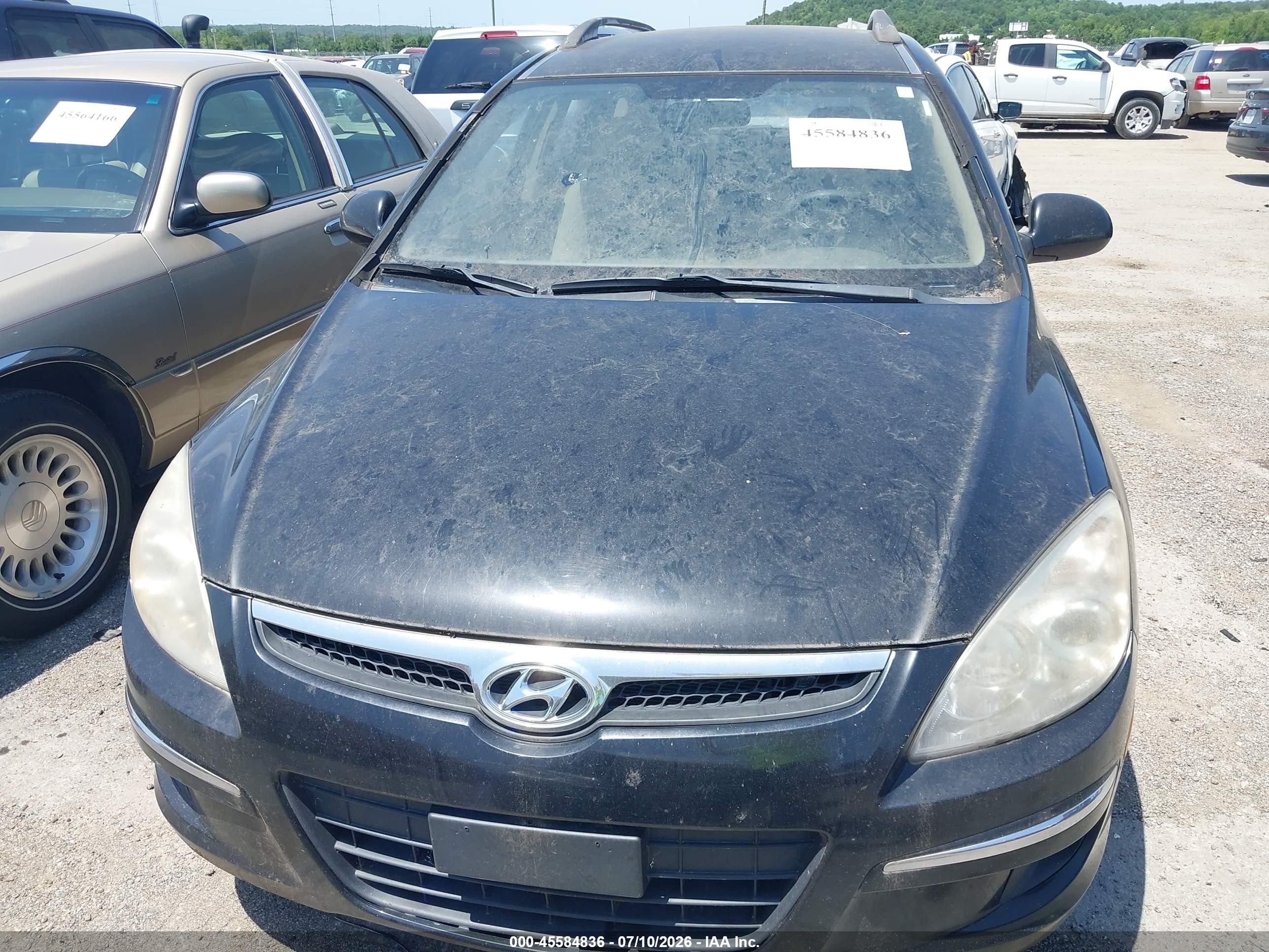 2012 Hyundai Elantra Touring Gls Черный vin: KMHDC8AE3CU139260