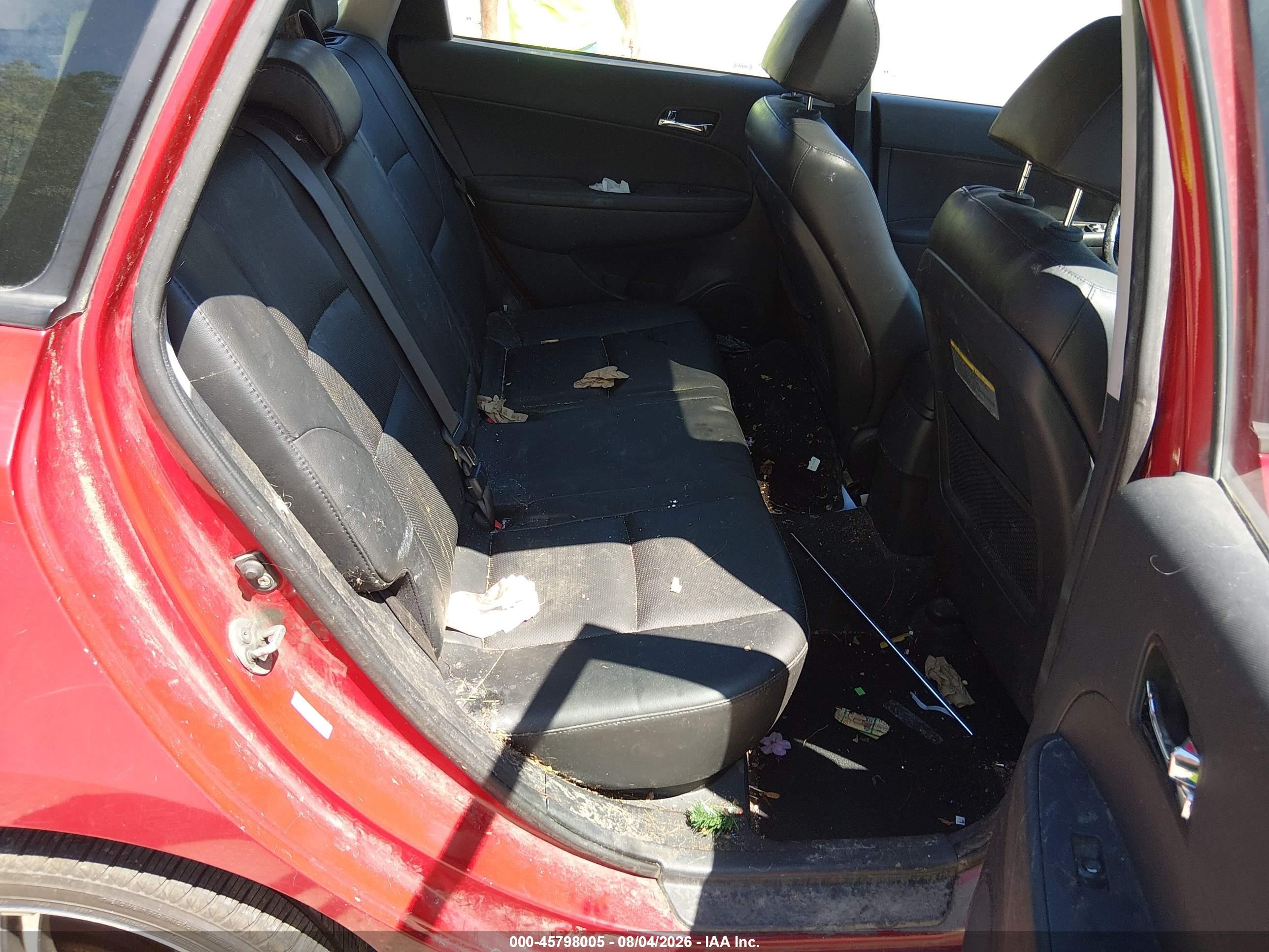 2012 Hyundai Elantra Touring Se Red vin: KMHDC8AE3CU141591
