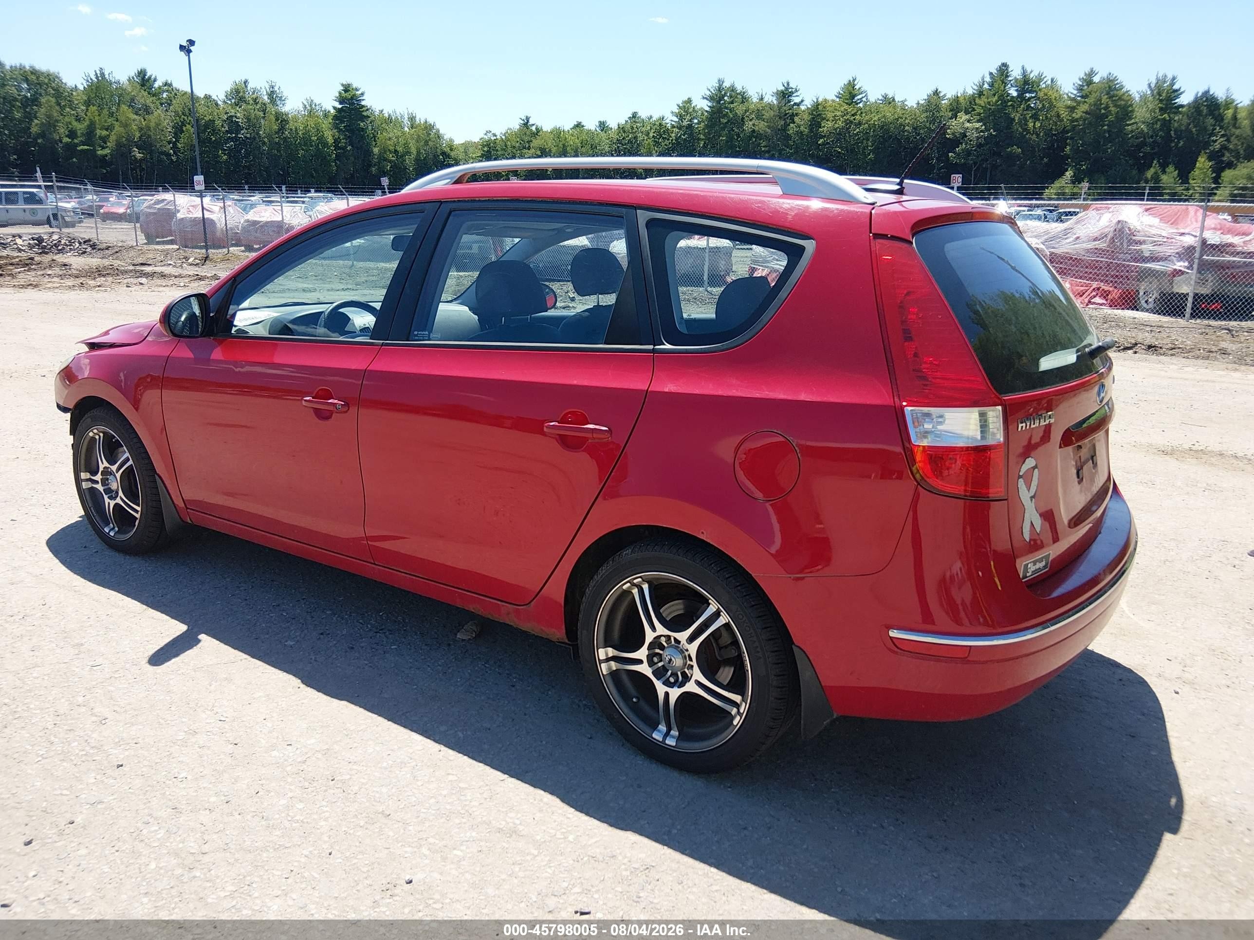 2012 Hyundai Elantra Touring Se Red vin: KMHDC8AE3CU141591