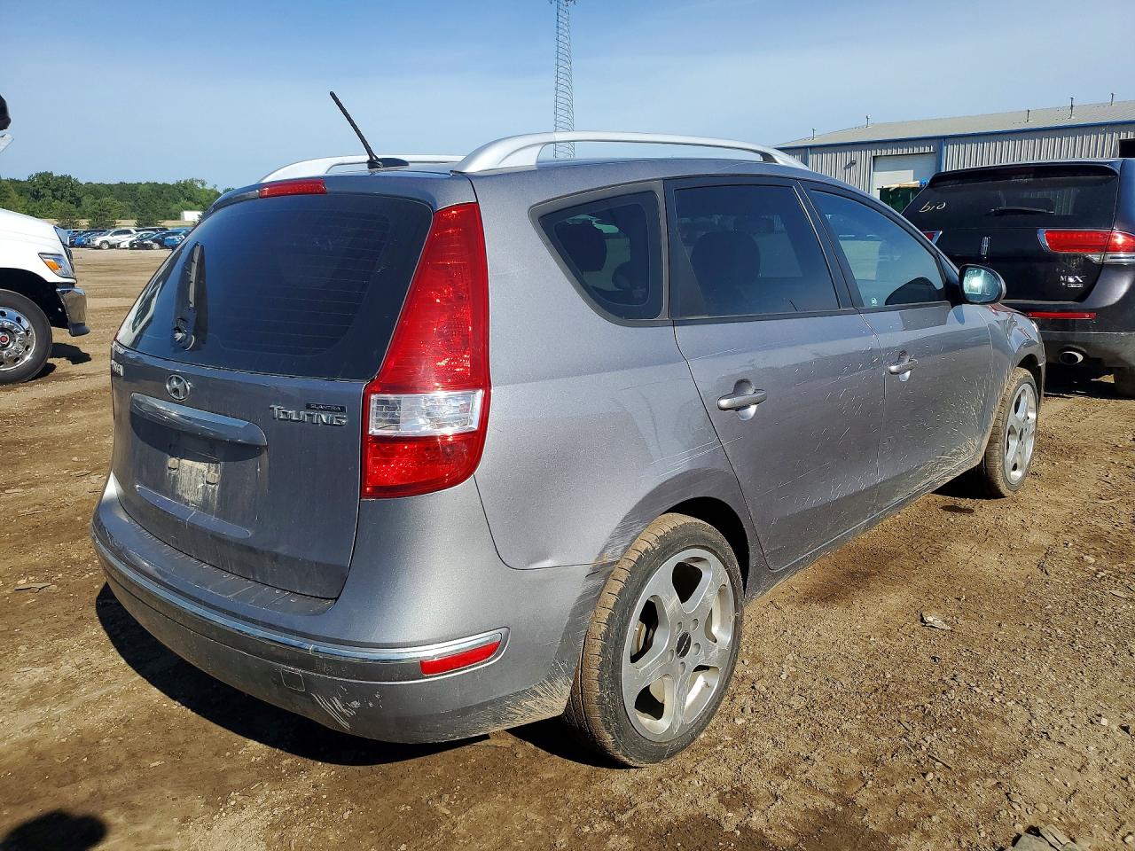 2012 Hyundai Elantra Touring Se Silver vin: KMHDC8AE3CU153191