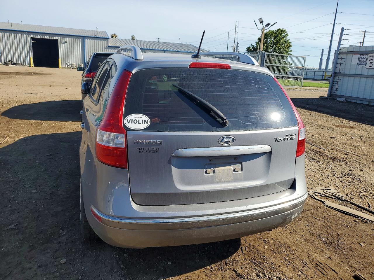 2012 Hyundai Elantra Touring Se Silver vin: KMHDC8AE3CU153191