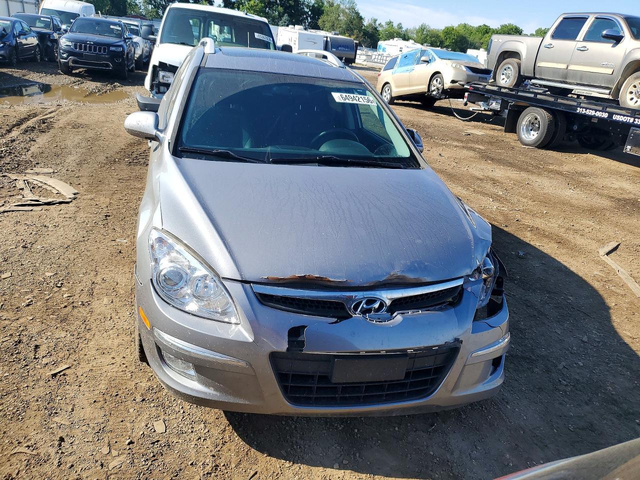 2012 Hyundai Elantra Touring Se Silver vin: KMHDC8AE3CU153191