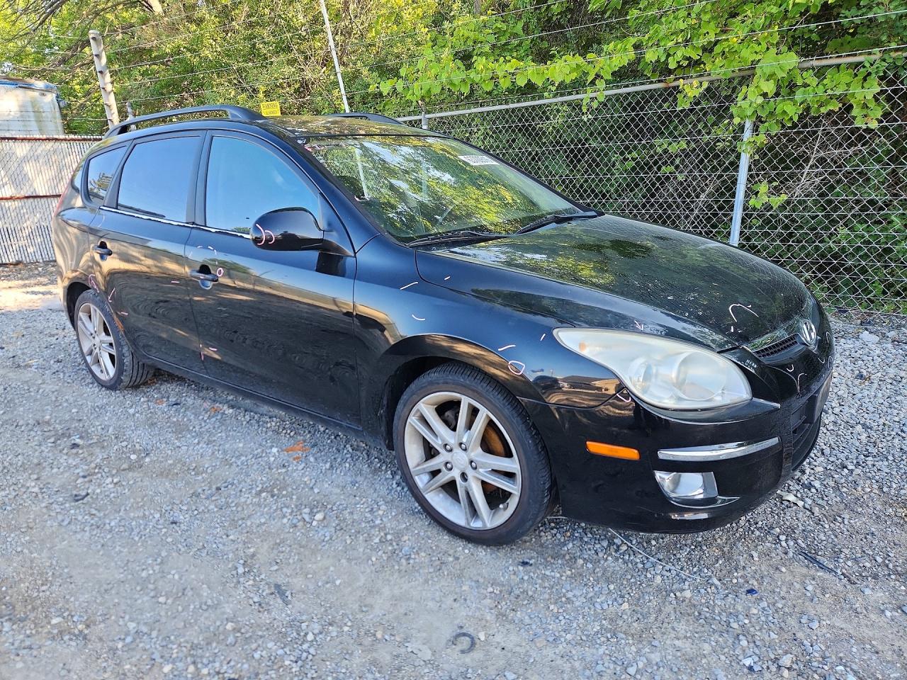 2010 Hyundai Elantra Touring Se Black vin: KMHDC8AE4AU081088