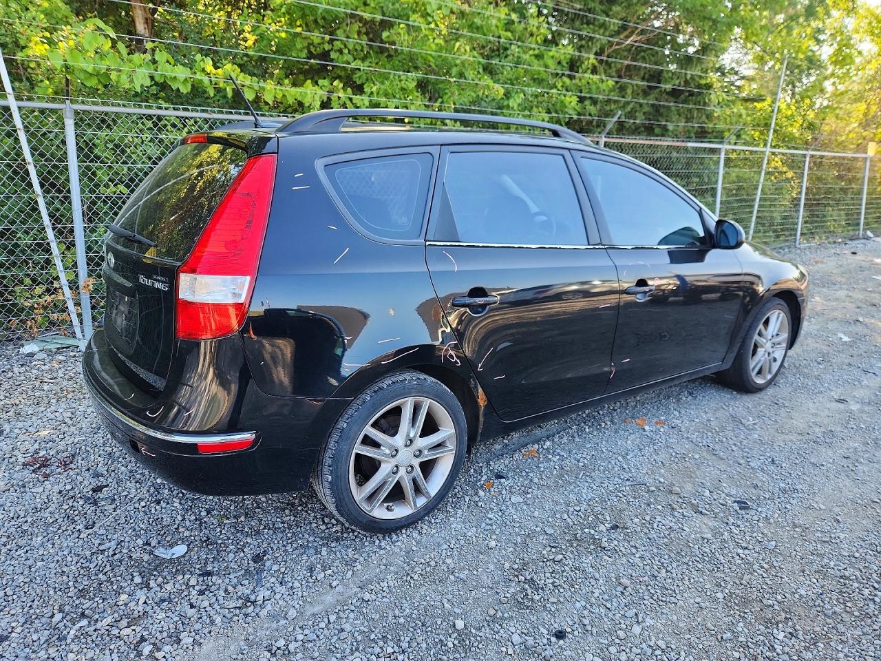 2010 Hyundai Elantra Touring Se Black vin: KMHDC8AE4AU081088