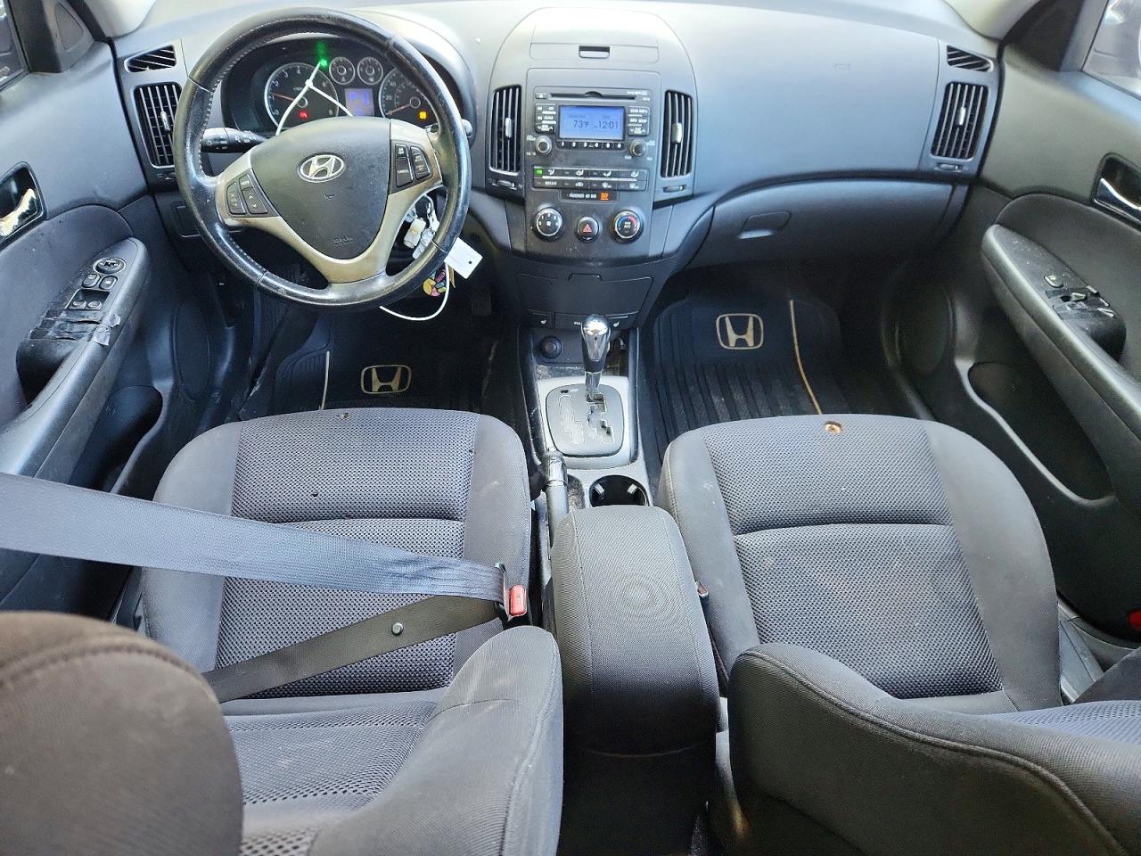 2010 Hyundai Elantra Touring Se Black vin: KMHDC8AE4AU081088