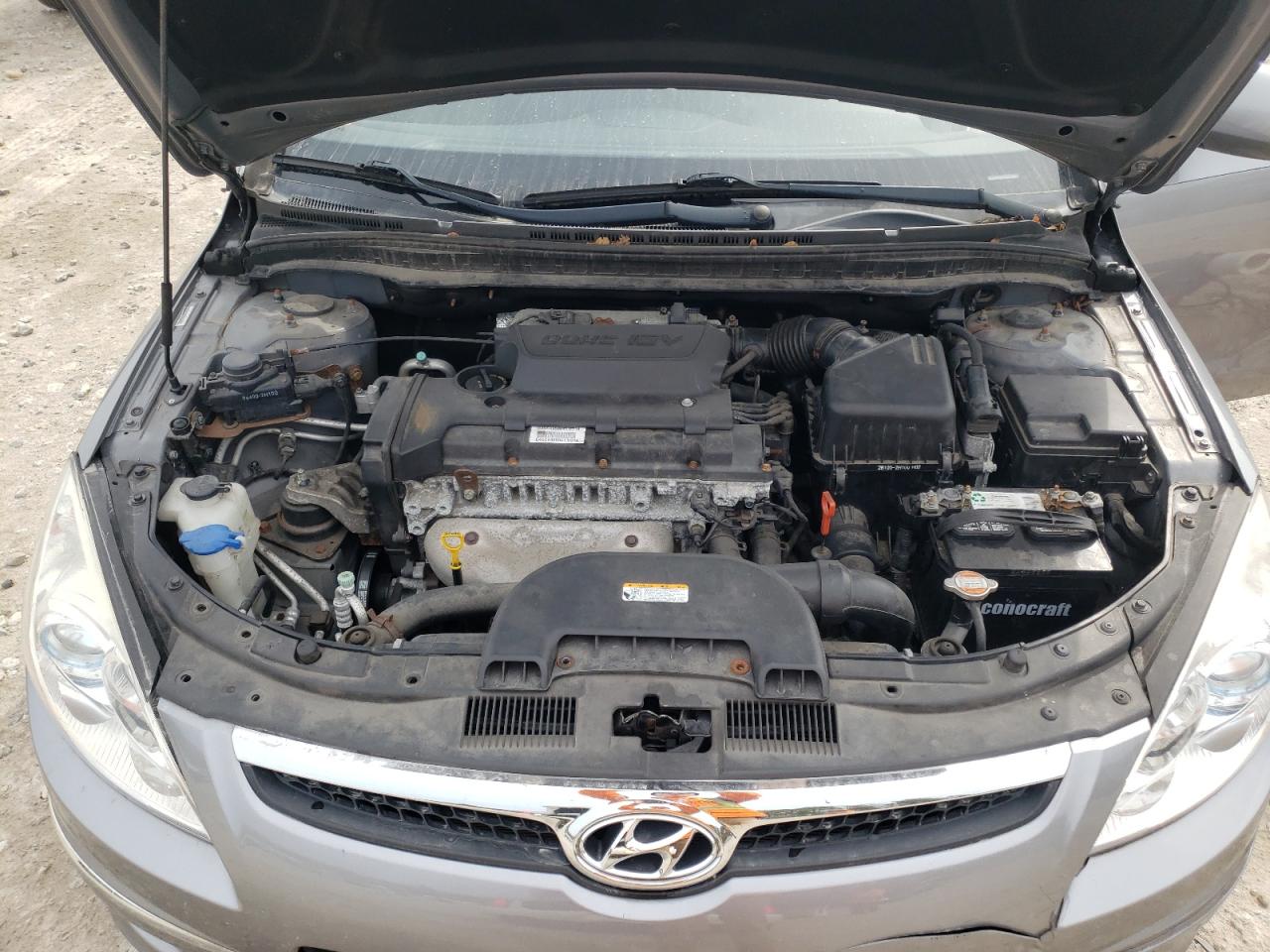 2011 Hyundai Elantra Touring Gls Gray vin: KMHDC8AE4BU117766