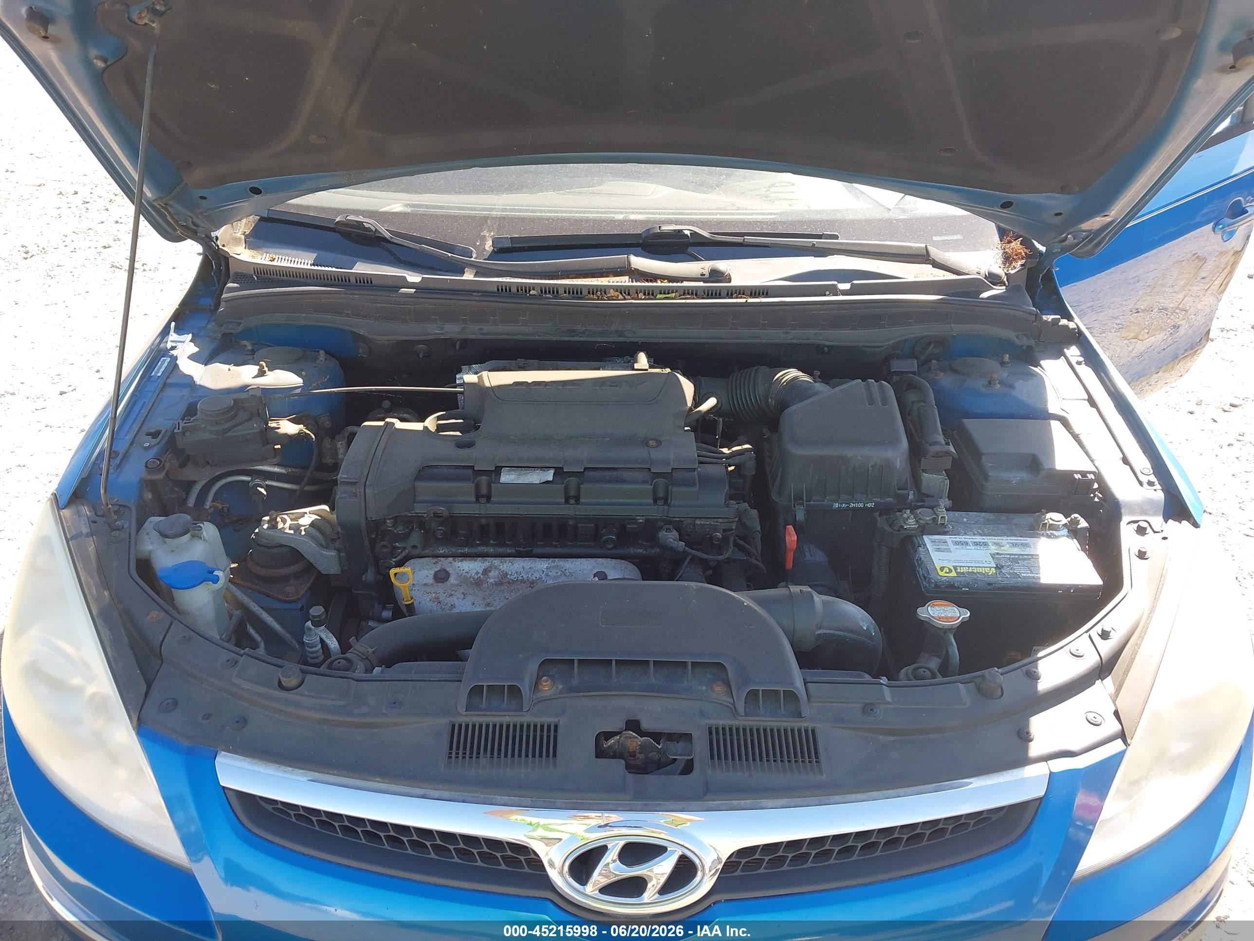 2011 Hyundai Elantra Touring Se Синий vin: KMHDC8AE4BU124524