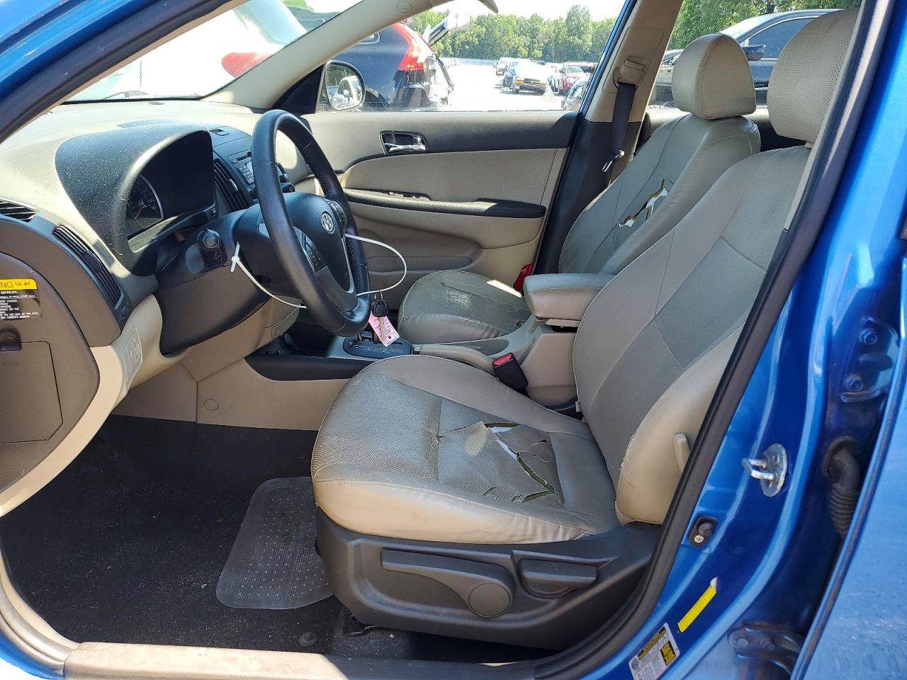 2012 Hyundai Elantra Touring Se Blue vin: KMHDC8AE4CU128333
