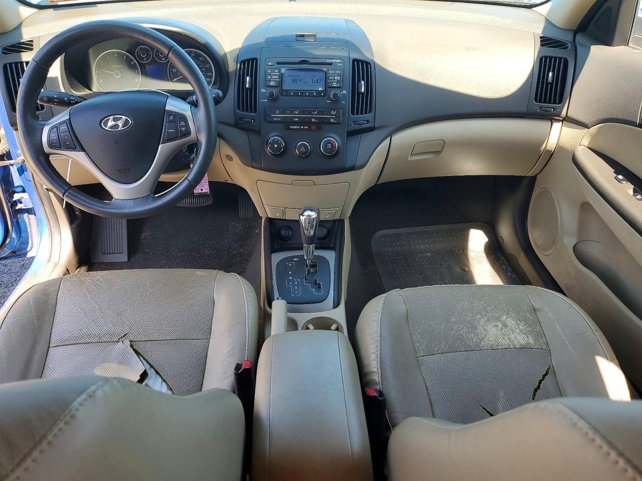 2012 Hyundai Elantra Touring Se Blue vin: KMHDC8AE4CU128333