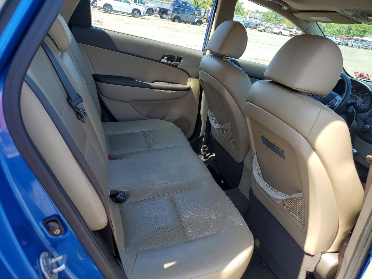 2012 Hyundai Elantra Touring Se Blue vin: KMHDC8AE4CU128333