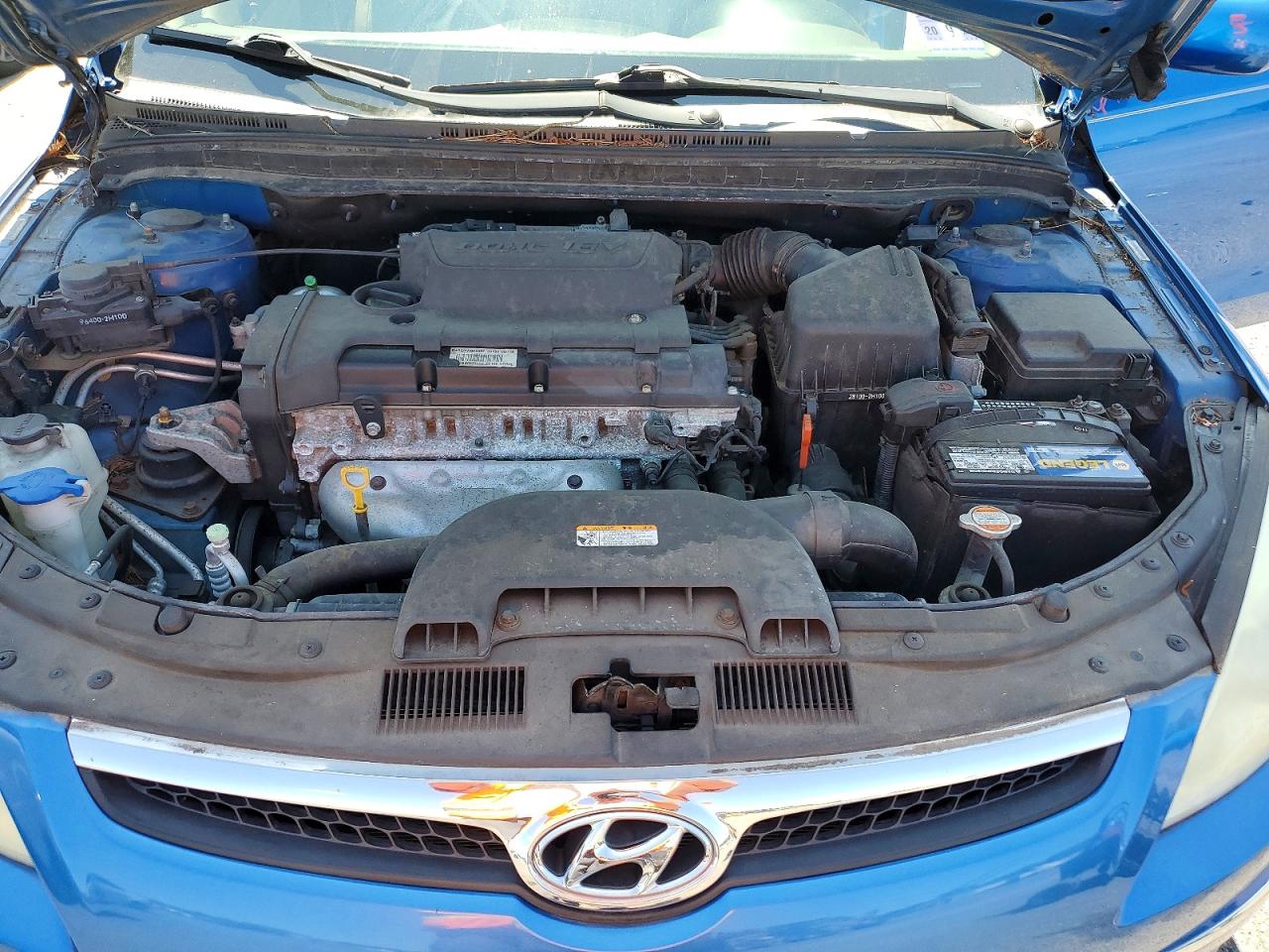 2012 Hyundai Elantra Touring Se Blue vin: KMHDC8AE4CU128333