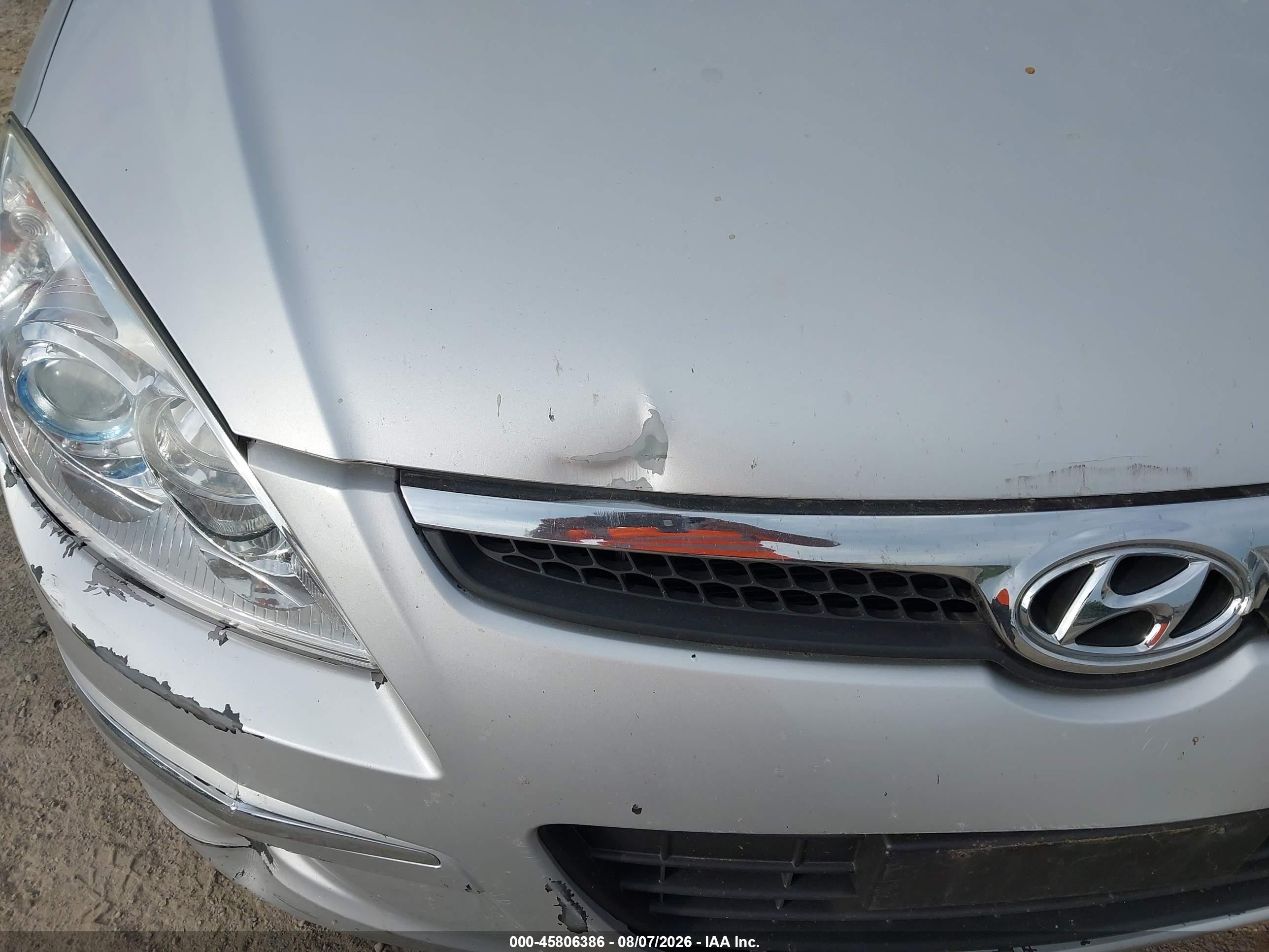 2012 Hyundai Elantra Touring Gls Silver vin: KMHDC8AE4CU154625
